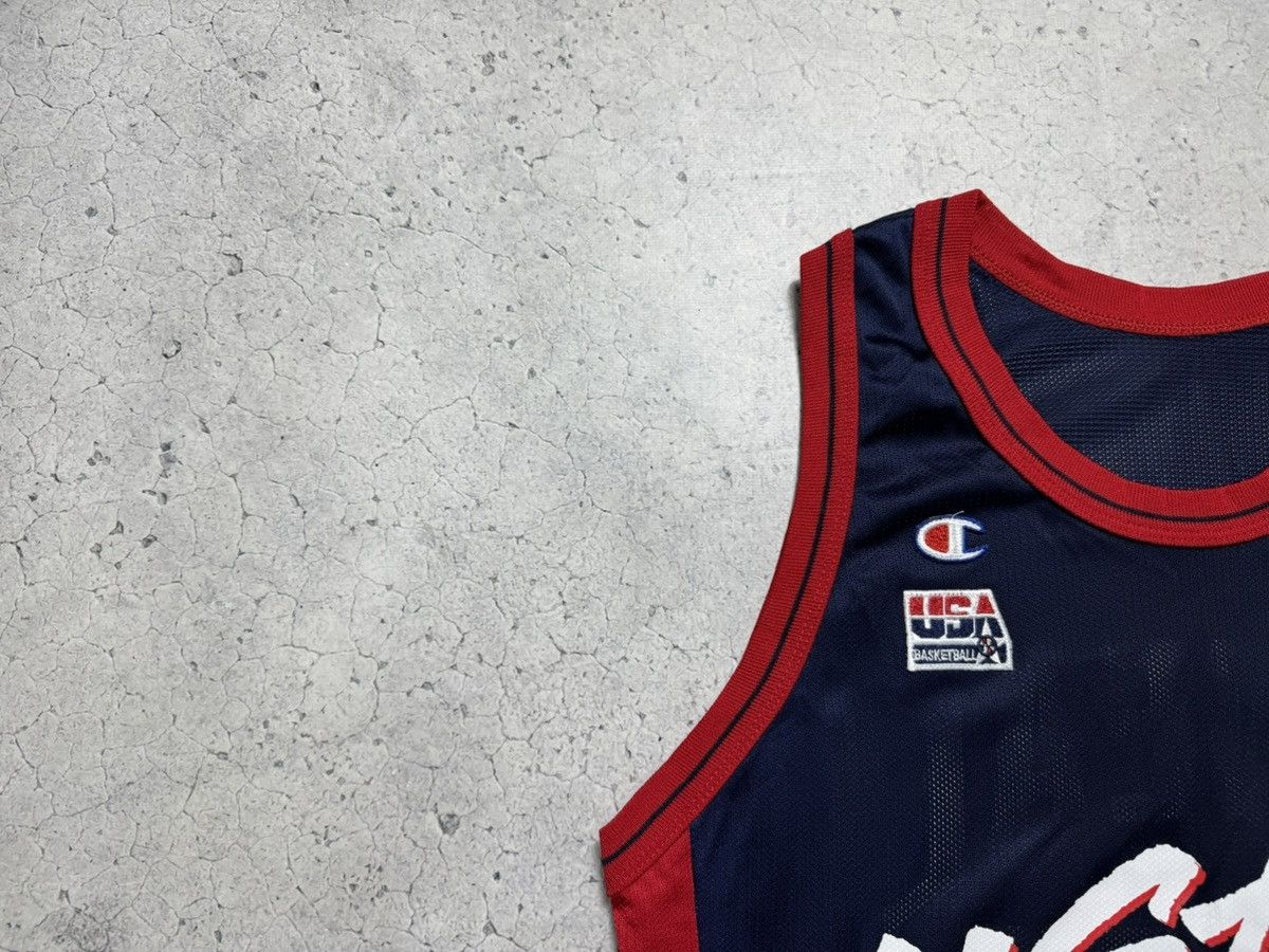 Champion Team USA O'neal #13 NBA Jersey Suit Shorts 1996