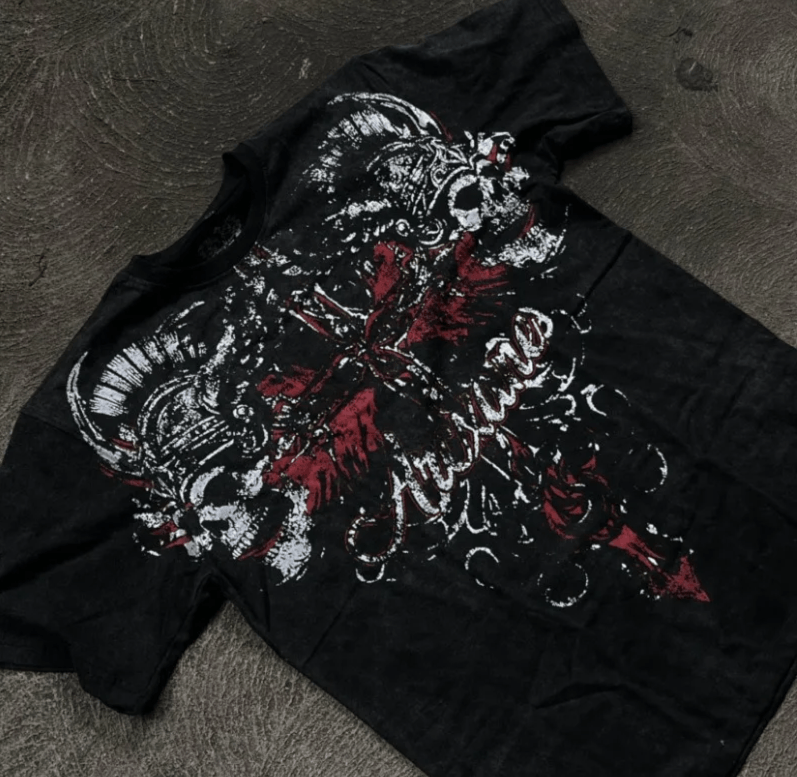 Vision Streetwear 2024 Vintage dark graphic printed short sleeve Size US M / EU 48-50 / 2 - 8 Thumbnail