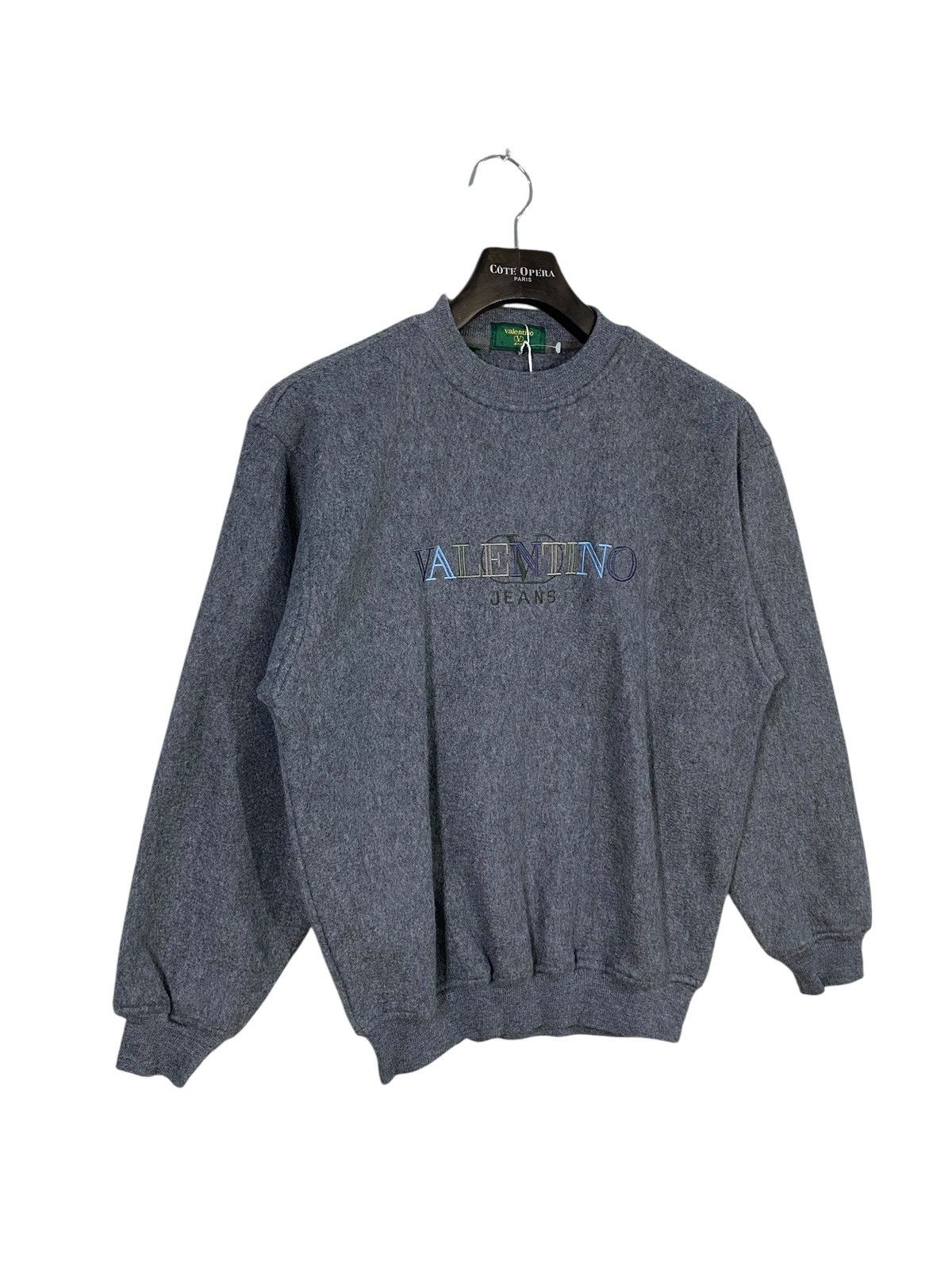 Valentino Vintage Nos valentino jeans spell out sweatshirt crewneck Size US M / EU 48-50 / 2 - 3 Thumbnail