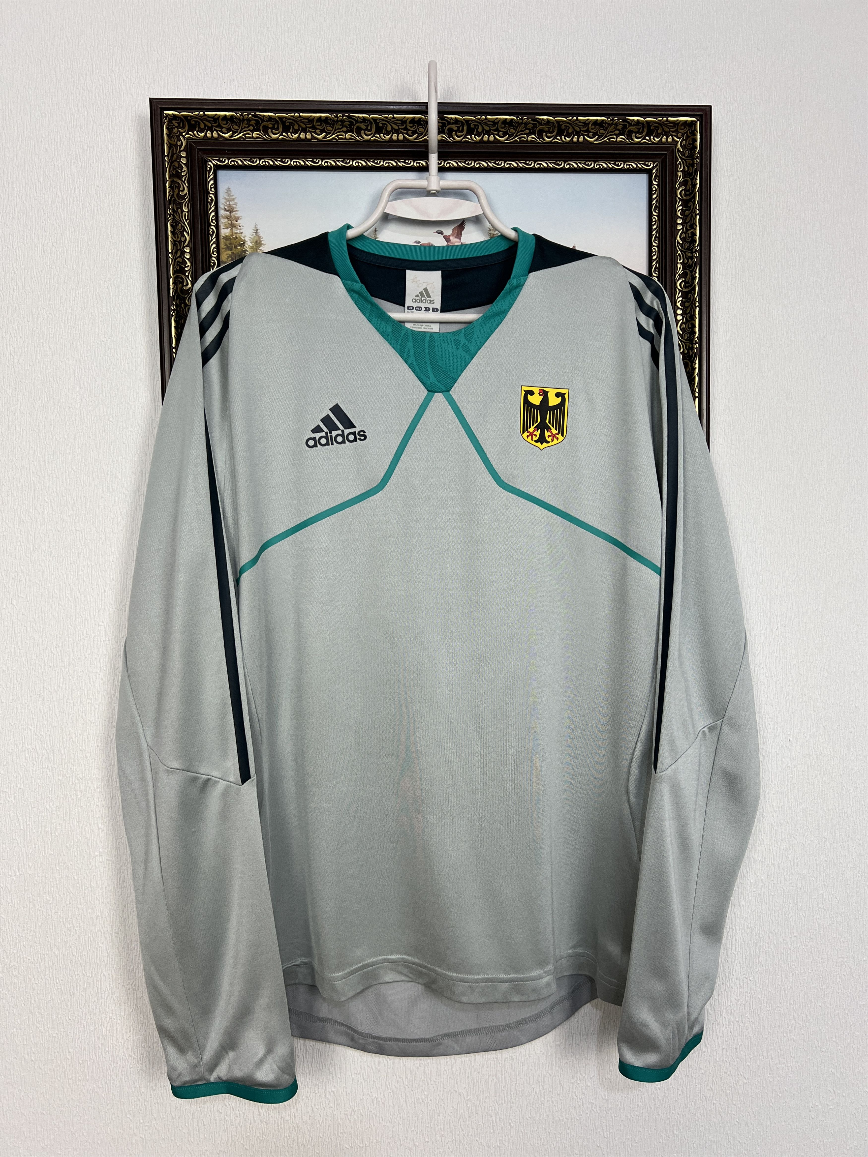 Vintage Germany Olympics Train Long Sleeve Sweatshirt Rare