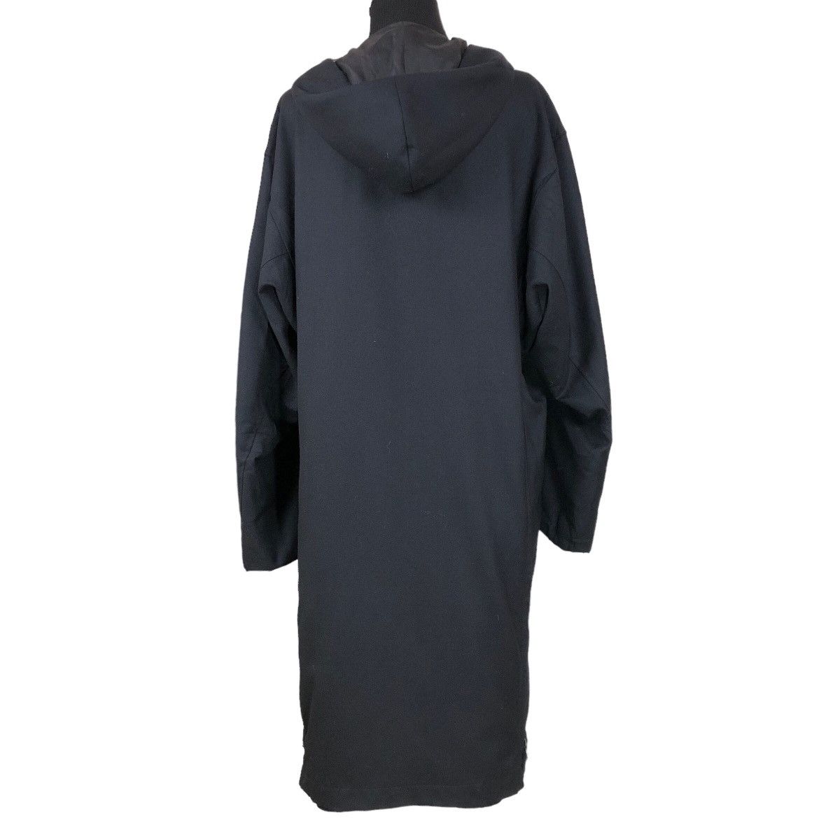 Yohji Yamamoto Vintage Yohji Yamamoto Femme 2005SS Hooded Wool Overcoat Size S / US 4 / IT 40 - 22 Thumbnail