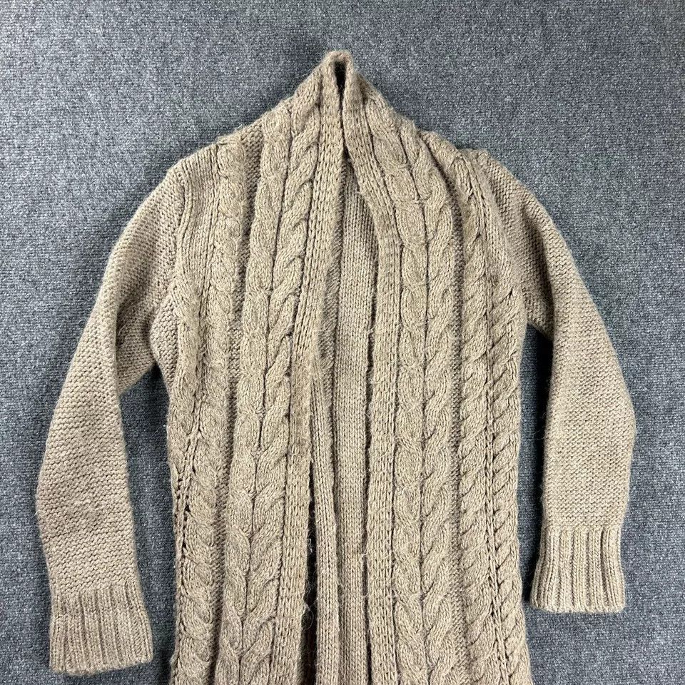 Vince Camuto Vince Camuto Cardigan Womens Small Knit Open Front Alpaca Size S / US 4 / IT 40 - 2 Thumbnail