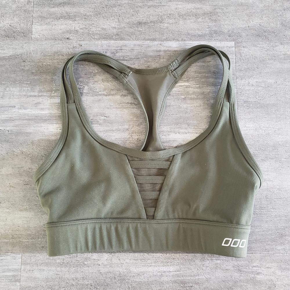 Army Green Lorna Jane Sport Bra