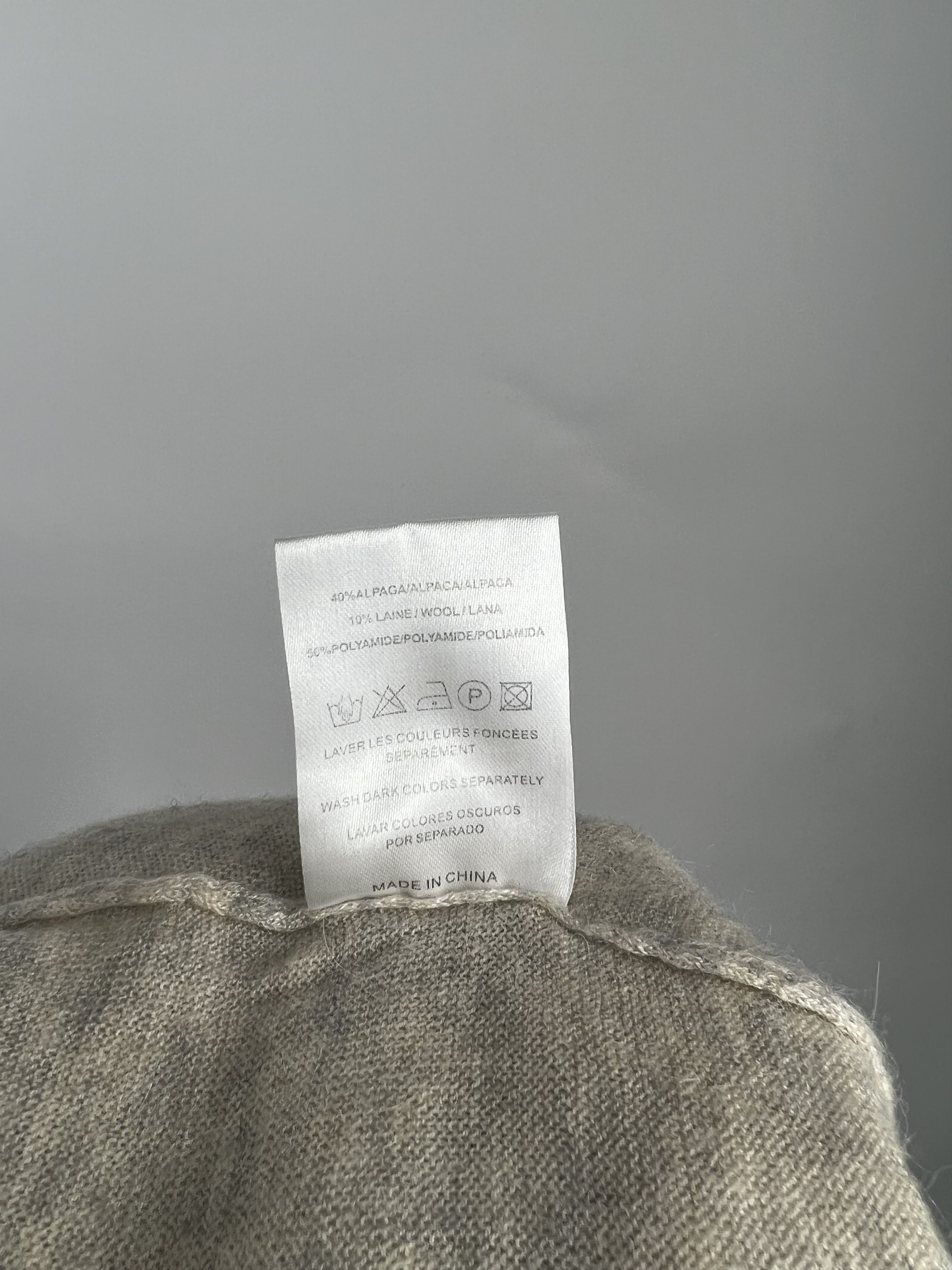 Sandro Sandro Alpaca Wool Fringes V-Neck Sweater Size 2 Size M / US 6-8 / IT 42-44 - 7 Thumbnail