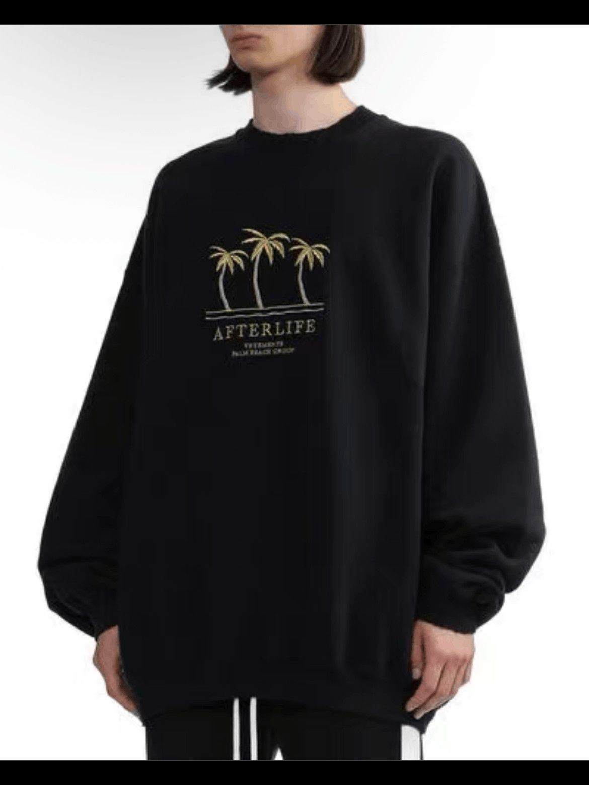 Vetements Palm Tree Stitches Sweatshirt
