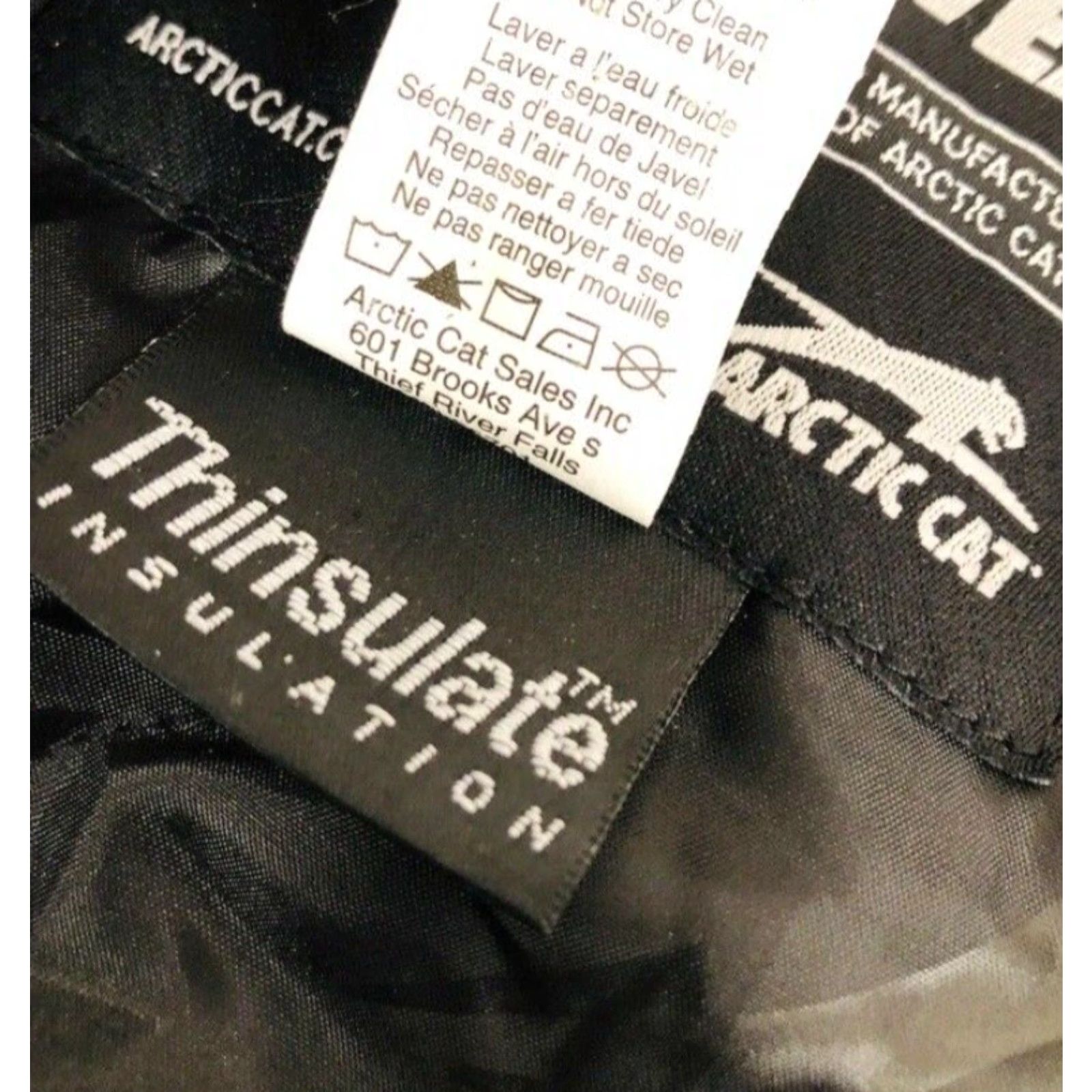 Vintage ARCTIC CAT / ARCTIC WEAR - Thinsulate Embroidered Mens S Jacket Size US S / EU 44-46 / 1 - 6 Thumbnail