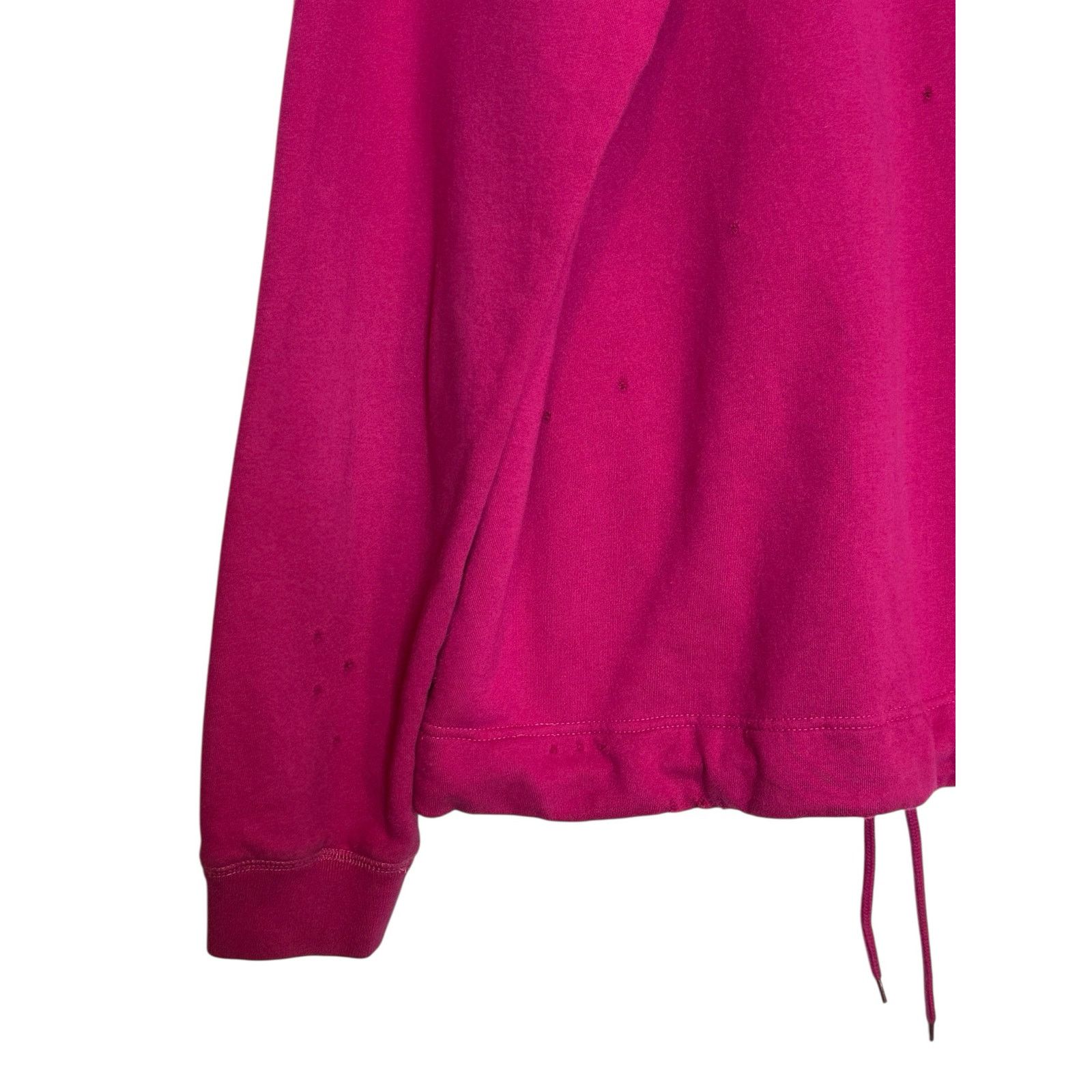 10 Deep 10Deep fuchsia distressed hoodie sweatshirt size X Large Size US XL / EU 56 / 4 - 13 Thumbnail