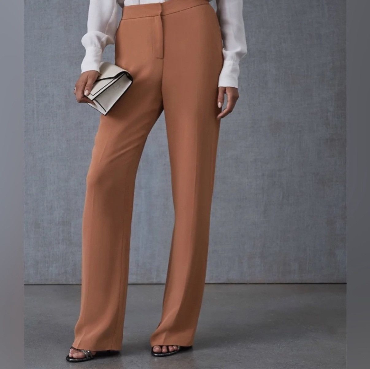 Reiss Reiss Nuria Wide Leg Trousers Size 2 Size 26" / US 2 / IT 38 - 3 Thumbnail