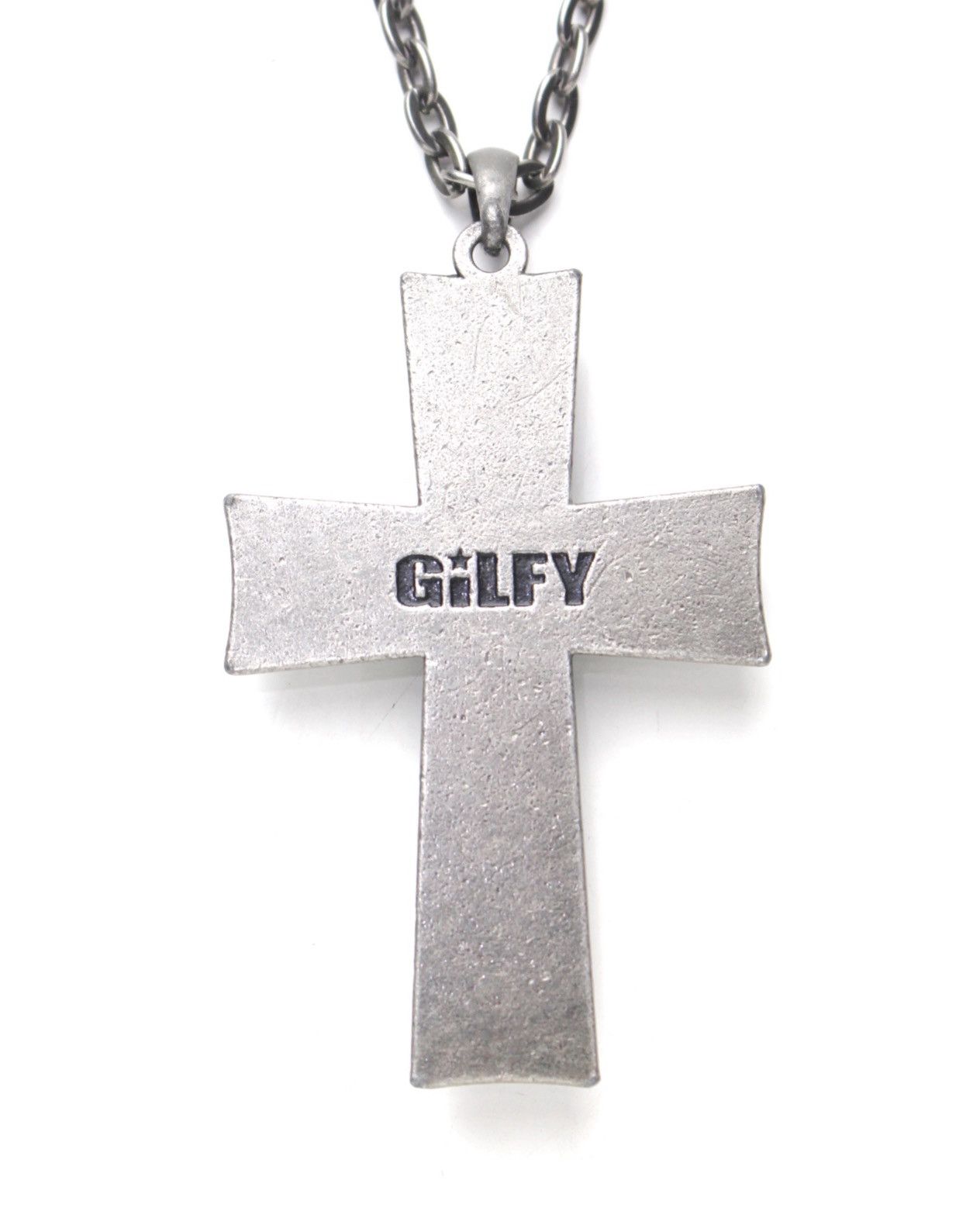 Vintage 2000S GILFY FORGED STEEL CROSS NECKLACE Size ONE SIZE - 5 Thumbnail