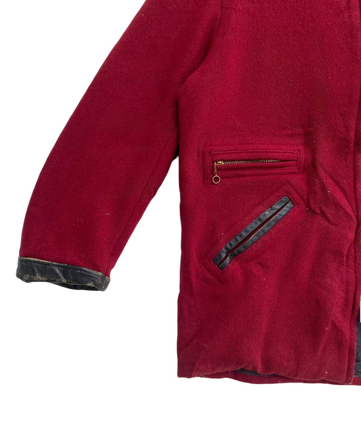 Vintage Vtg 60s Marguarts Sportswear wool quilted lined jacket Size US M / EU 48-50 / 2 - 3 Thumbnail