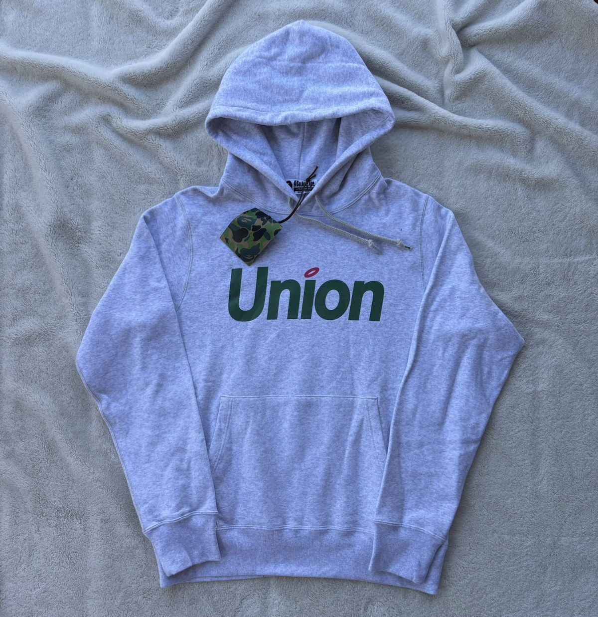 Bape × Union LA Bape x Union 30th Anniversary Grey Hoodie Size US M / EU 48-50 / 2 - 1 Thumbnail