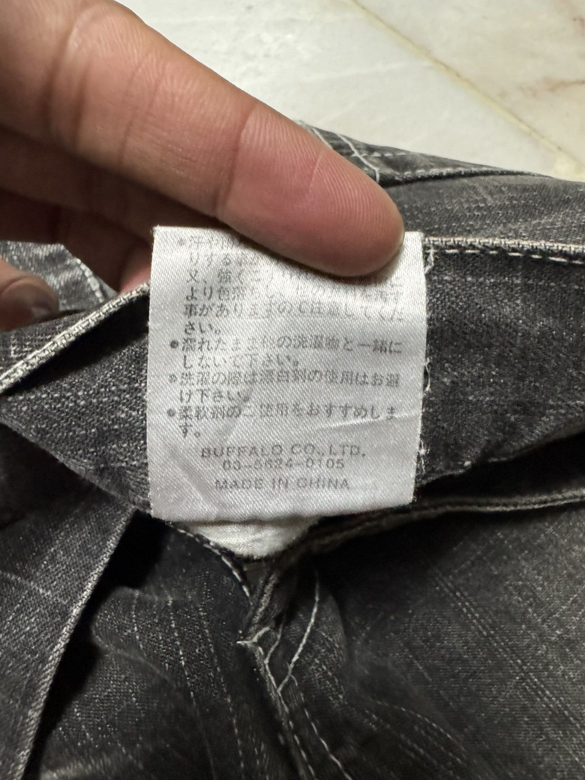 If Six Was Nine × Japanese Brand × Vintage Denim Des Free Beat Mudwash Faded Distress Jean Size US 30 / EU 46 - 10 Thumbnail