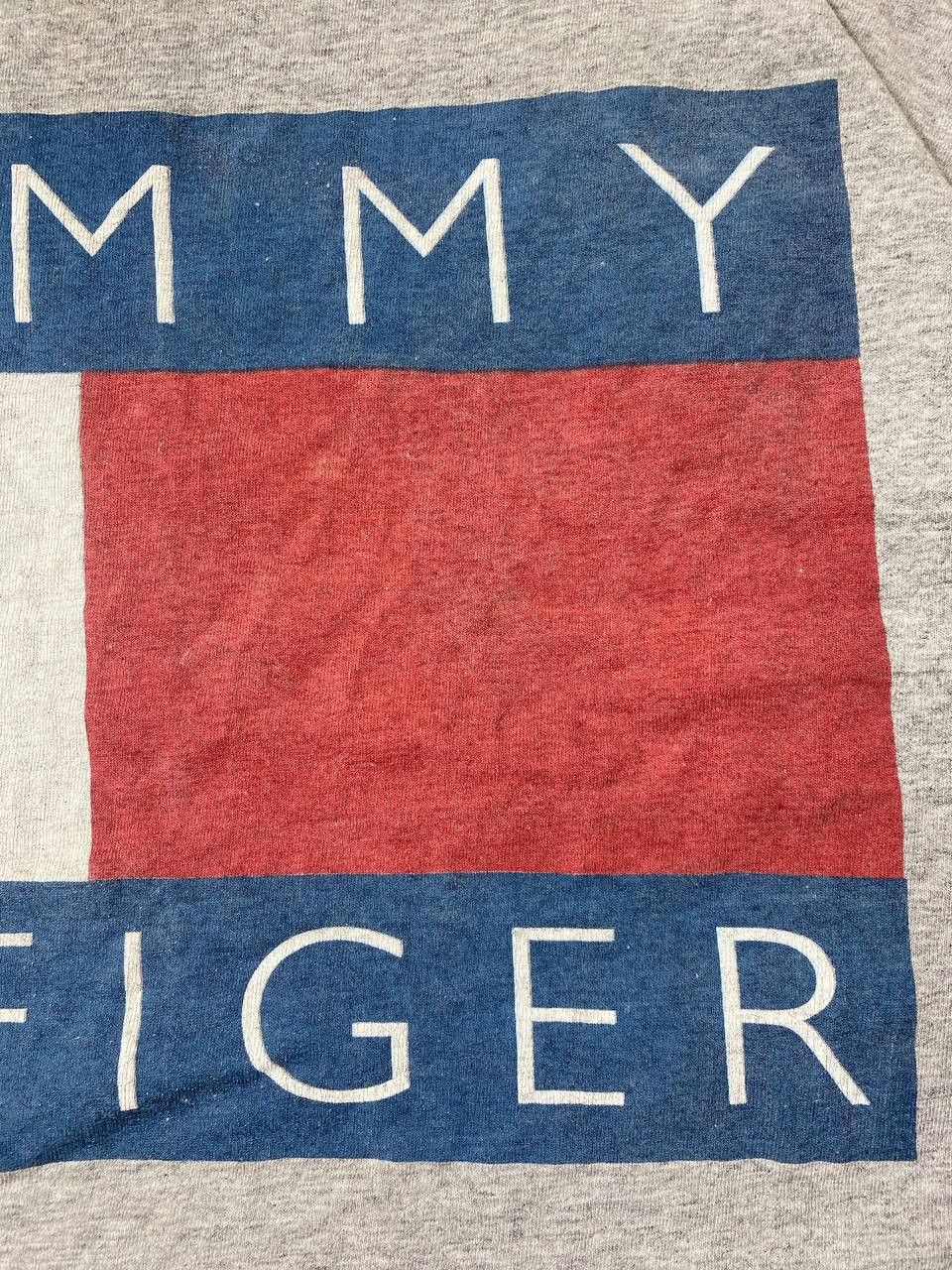 Tommy Hilfiger × Vintage Tommy Hilfiger vintage big logo t-shirt size XL made in USA Size US XL / EU 56 / 4 - 19 Thumbnail