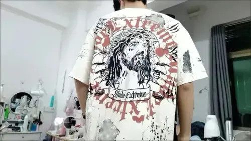 oversized T-shirt with JESUS