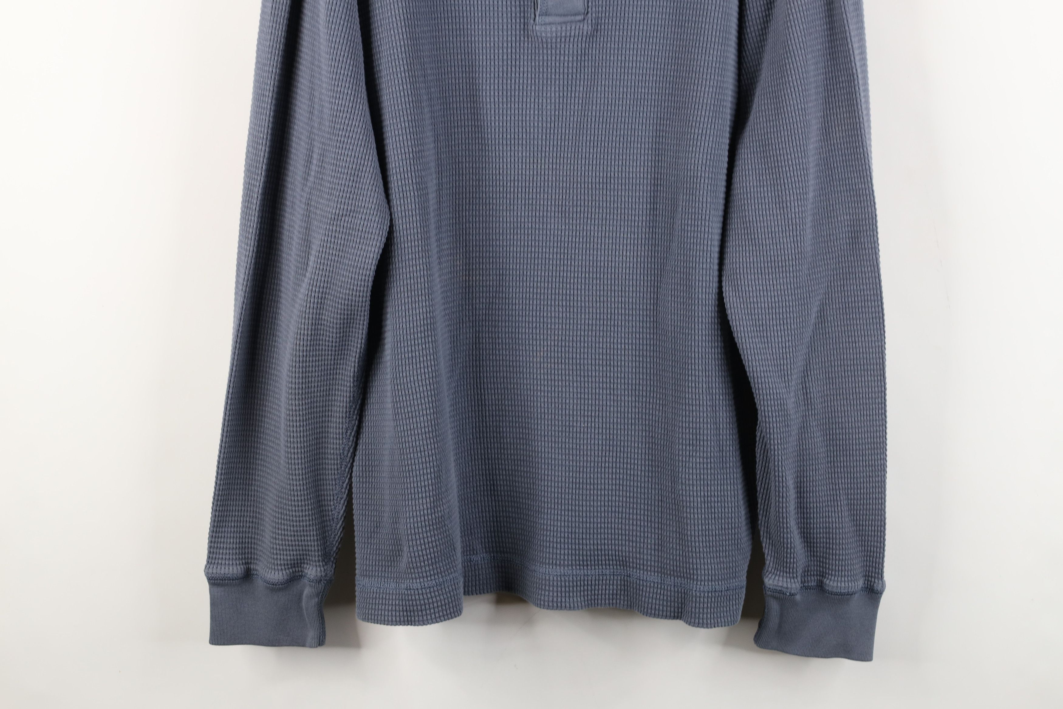 Eddie Bauer Vintage Y2K Eddie Bauer Thermal Waffle Knit Henley T-Shirt Size US L / EU 52-54 / 3 - 3 Thumbnail