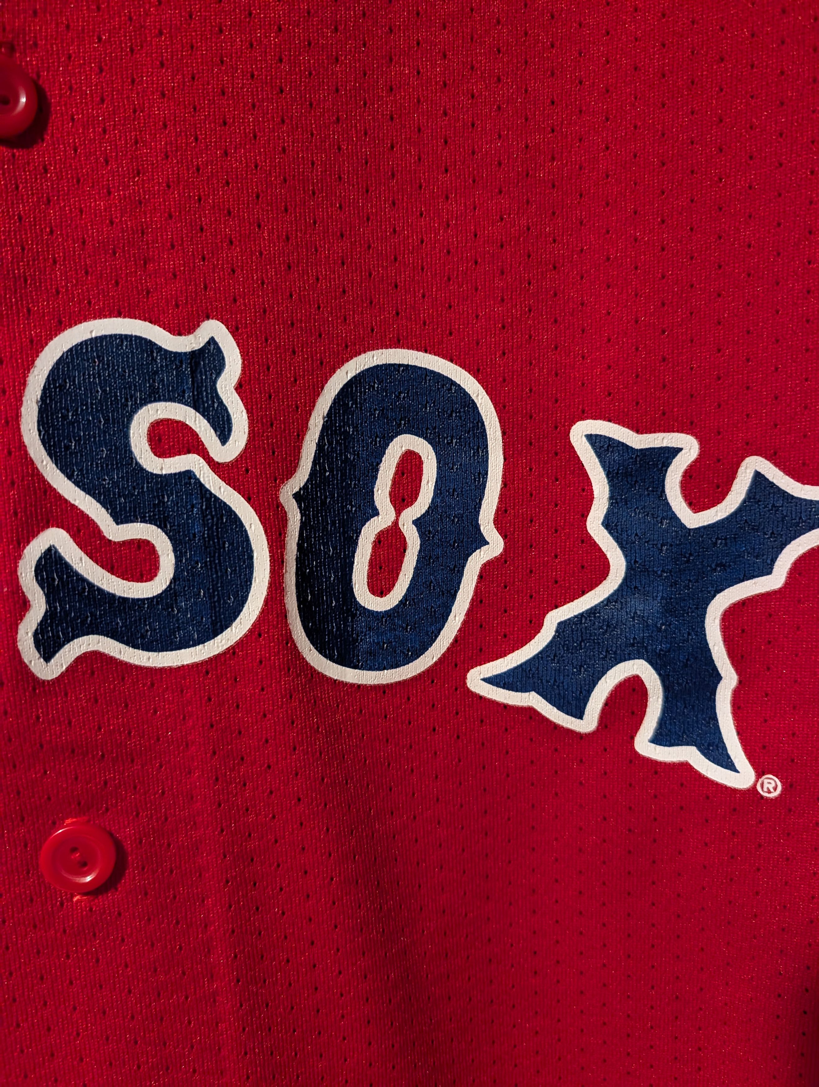 Majestic Vintage Y2K Boston Red Sox MLB Majestic Hillenbrand Jersey Size US L / EU 52-54 / 3 - 3 Thumbnail
