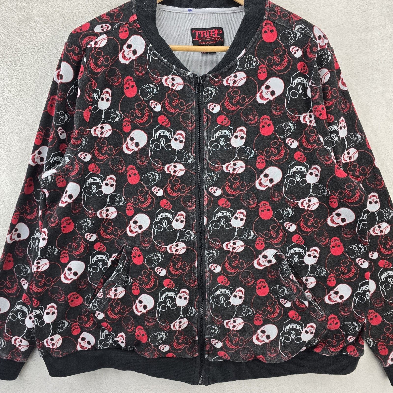 Tripp NYC Tripp NYC Daang Goodman Lightweight Jacket Women Large 3 Y2K Size L / US 10 / IT 46 - 3 Thumbnail