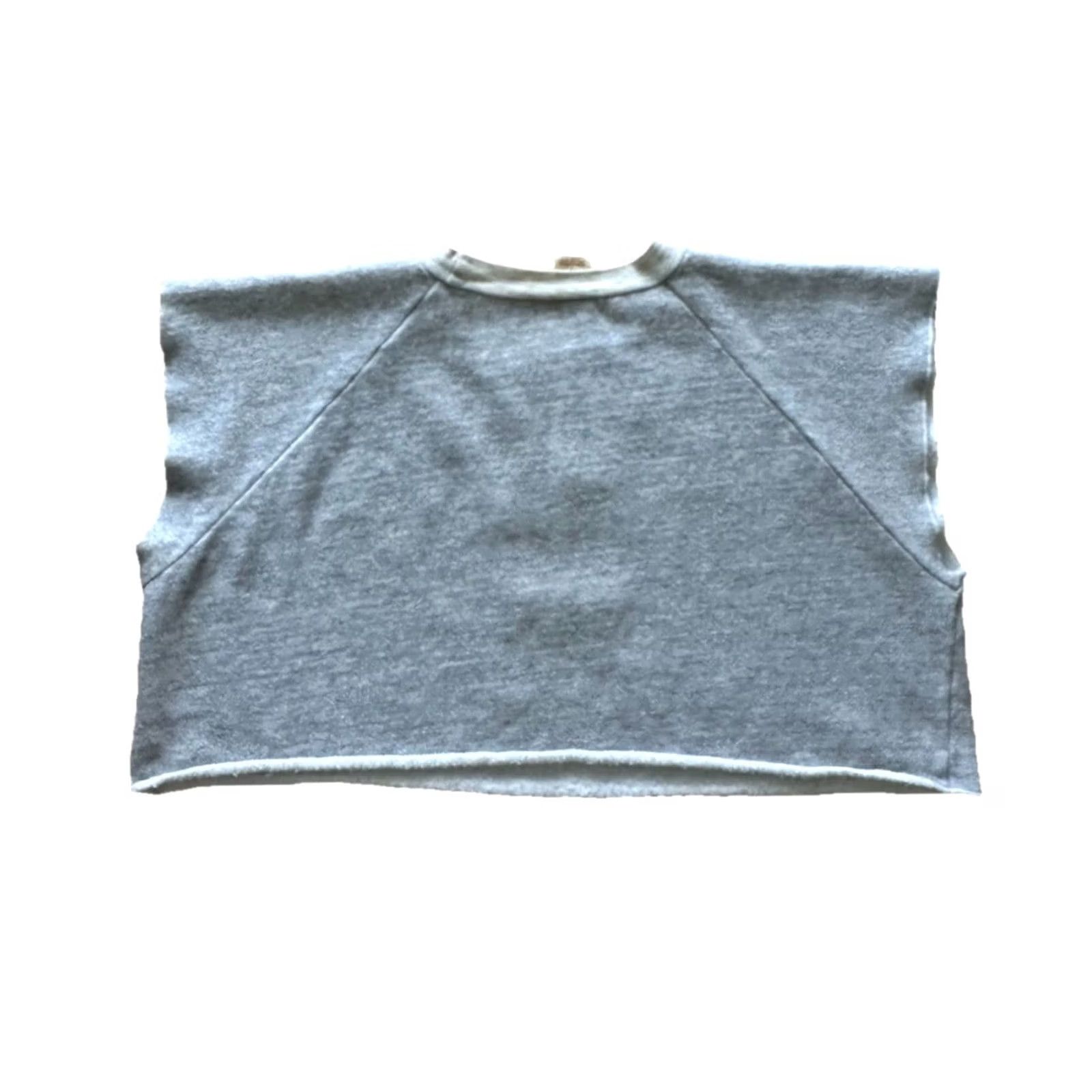 Logo 7 VINTAGE Logo 7 Shirt Womens L Gray 80s Miami University Athletic Dept Cropped Size L / US 10 / IT 46 - 7 Thumbnail
