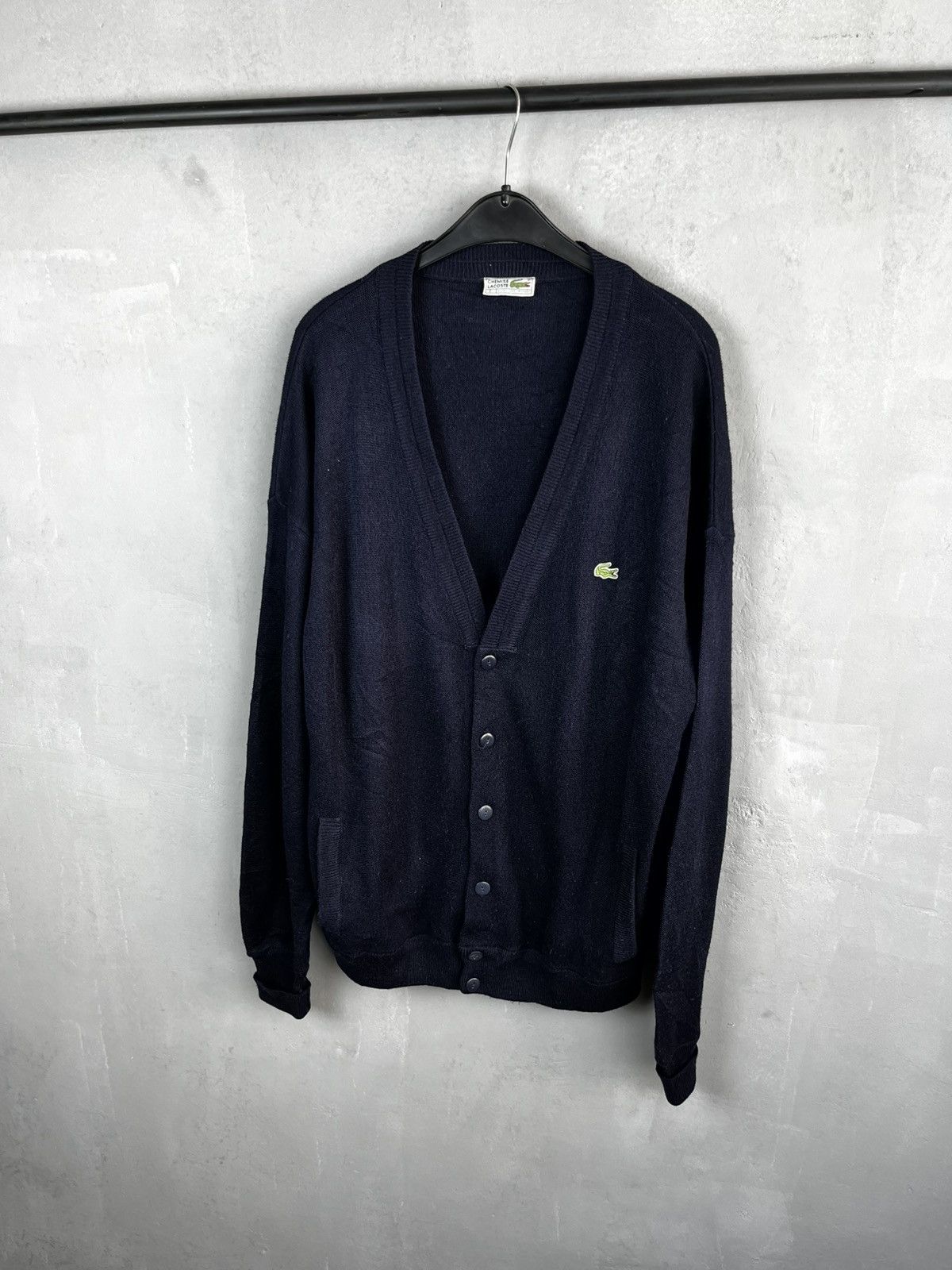 Lacoste × Vintage Lacoste cardigan vintage Size US L / EU 52-54 / 3 - 6 Thumbnail
