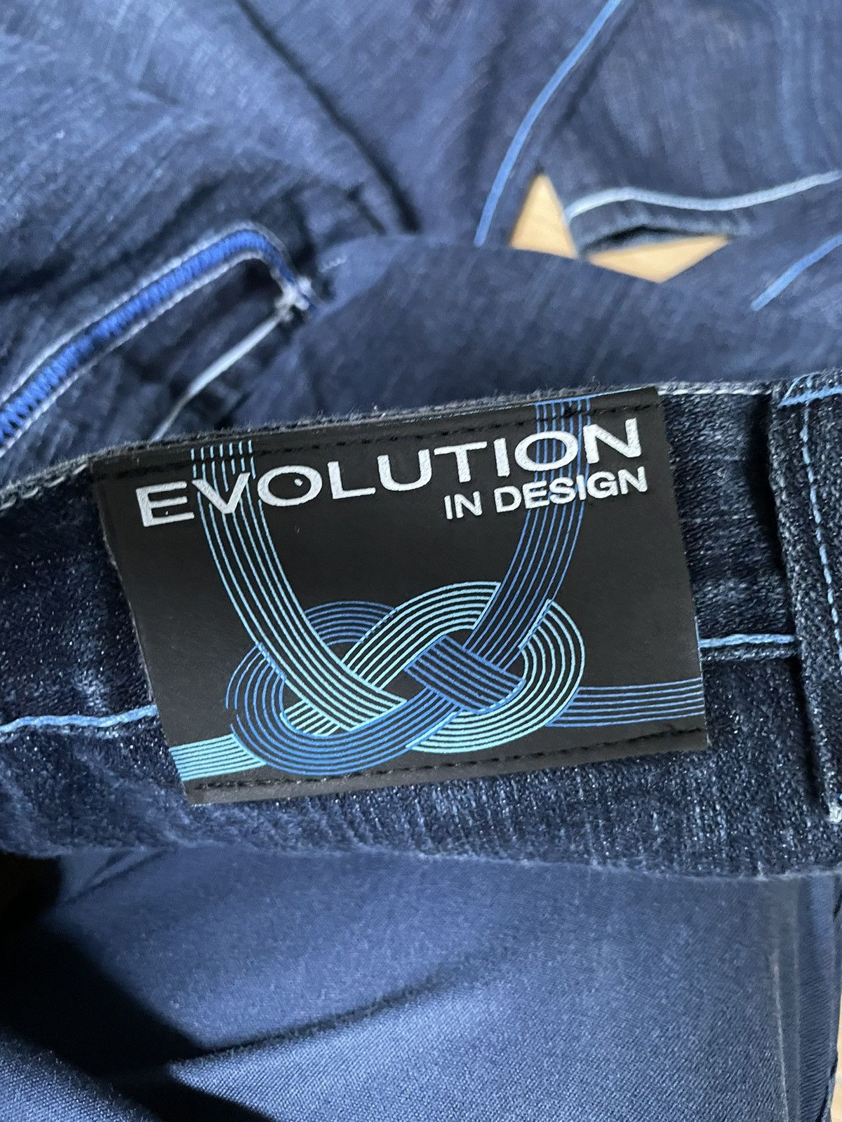 If Six Was Nine × JNCO Vintage Y2K Evolution Design Denim Jeans Size US 38 / EU 54 - 17 Thumbnail