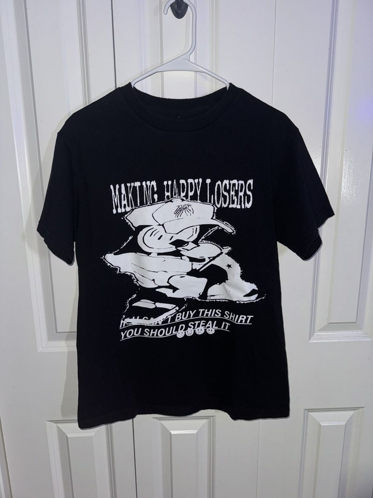 Band Tees × G59 Records × Rap Tees Night Lovell ‘Where is Night Lovell?’ 2022 Tour Black Shirt Size US M / EU 48-50 / 2 - 1 Thumbnail