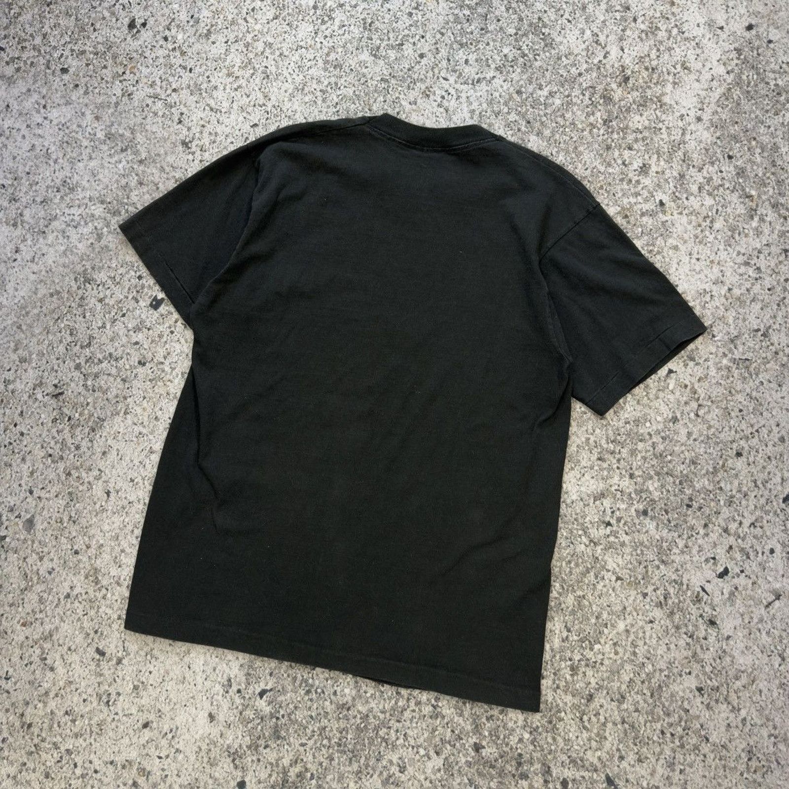 Vintage 90s Mustang Ranch Brothel Shirt Thrashed Faded ERD Grunge Size US L / EU 52-54 / 3 - 8 Thumbnail