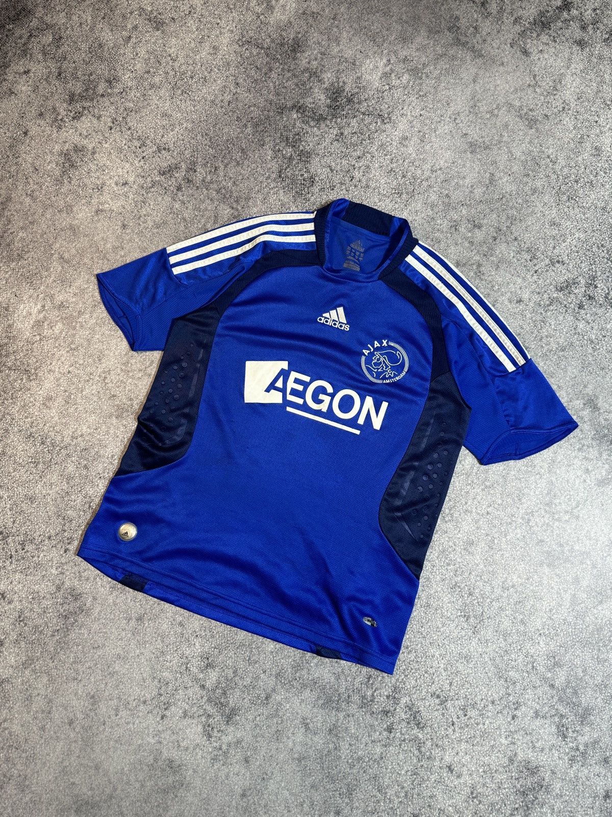 Adidas × Vintage Adidas Ajax Soccer Jersey Cental Logo Streetwear Rare Xs USA Size US XS / EU 42 / 0 - 1 Thumbnail