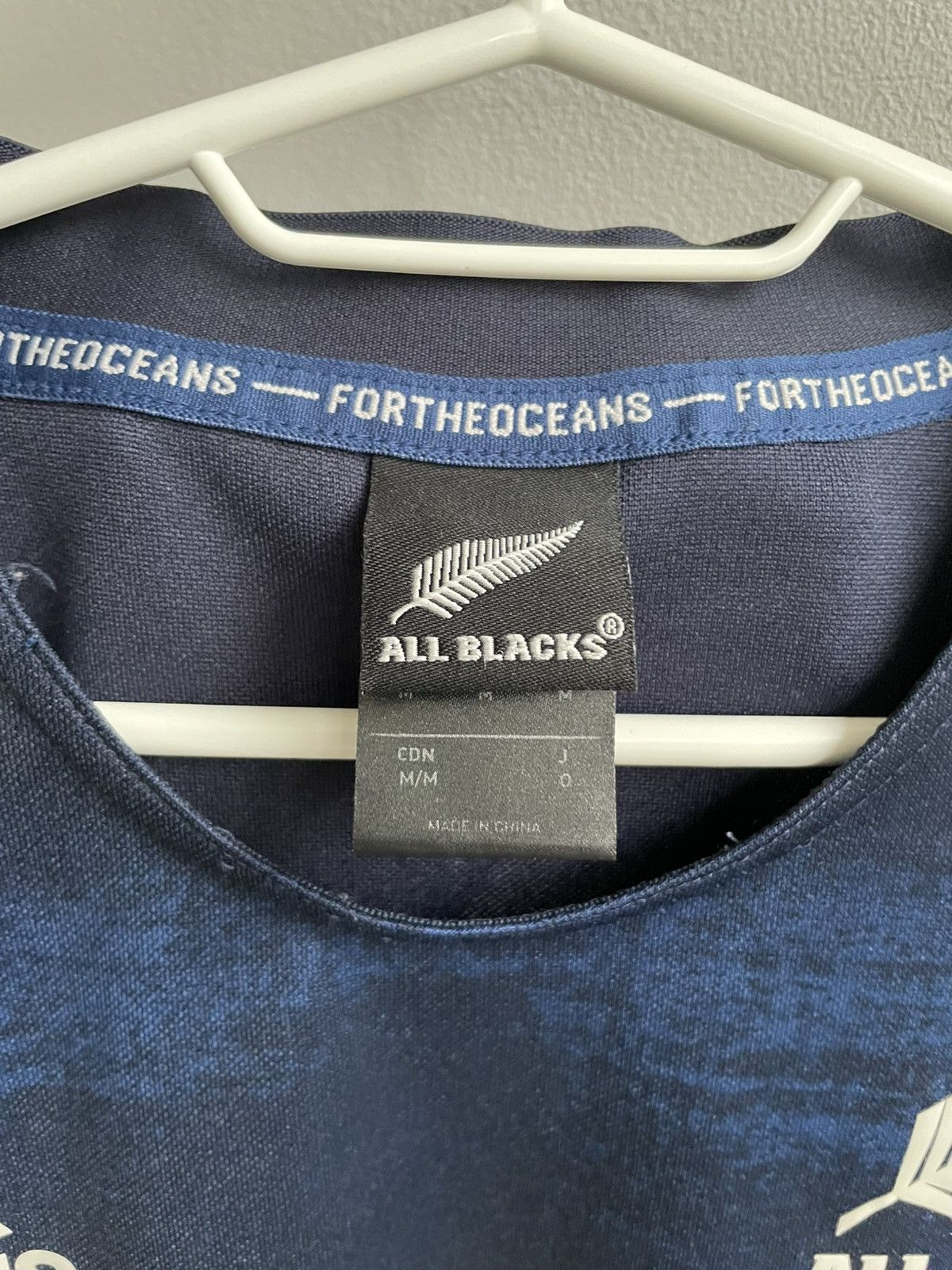 All Blacks Adidas Parley All Blacks Rugby Jersey New Zealand Rugby 2019 Size US M / EU 48-50 / 2 - 9 Thumbnail
