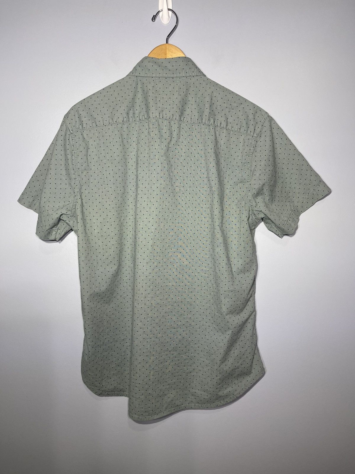 Bonobos Bonobos Shirt Men Large Green Button Up Slim Fit Polka Dot Size US L / EU 52-54 / 3 - 4 Thumbnail