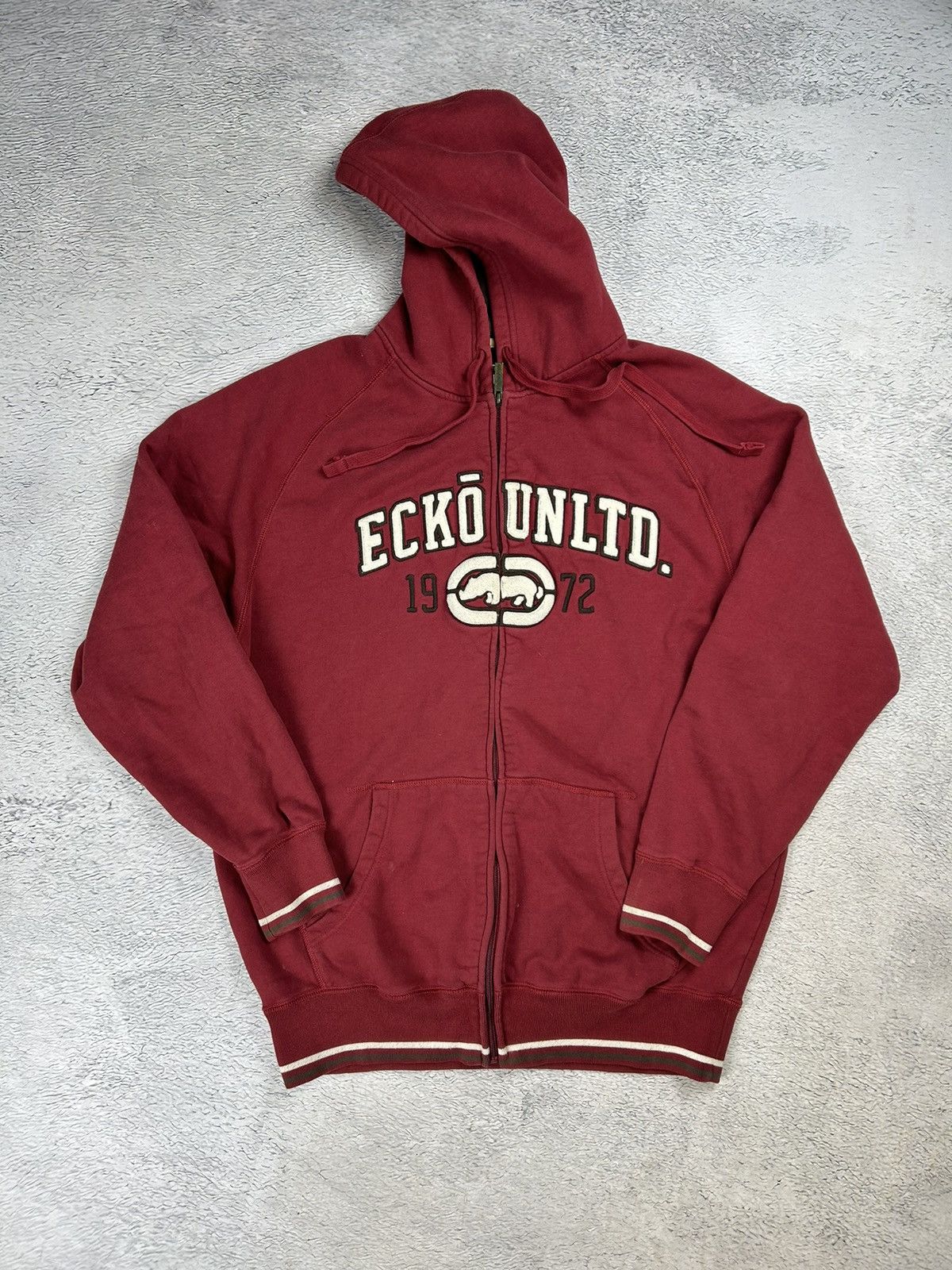 Ecko Unltd. × Streetwear × Vintage Ecko Unltd. Vintage Zip Hoodie ...