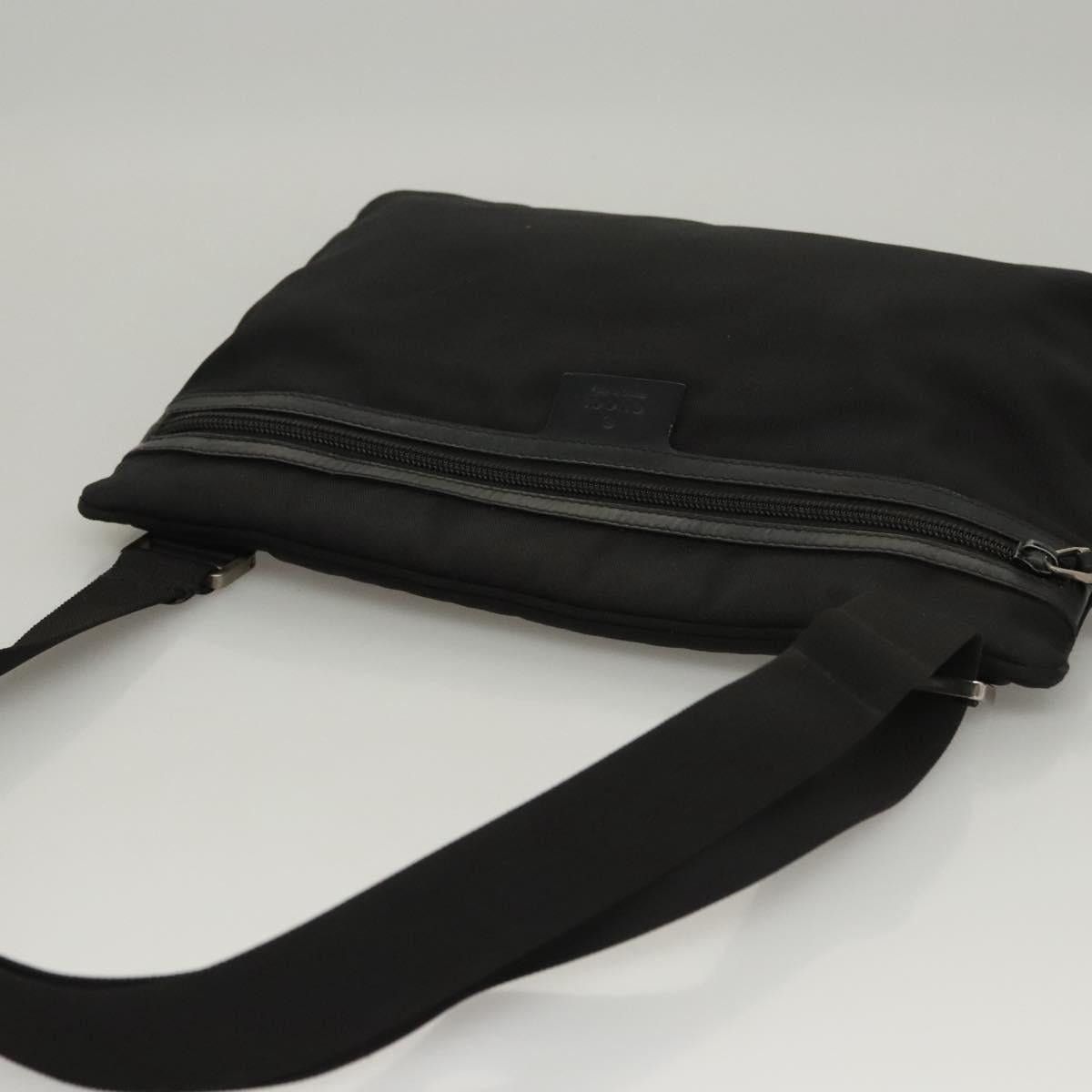 Gucci GUCCI Shoulder Bag Canvas Black Size ONE SIZE - 6 Thumbnail