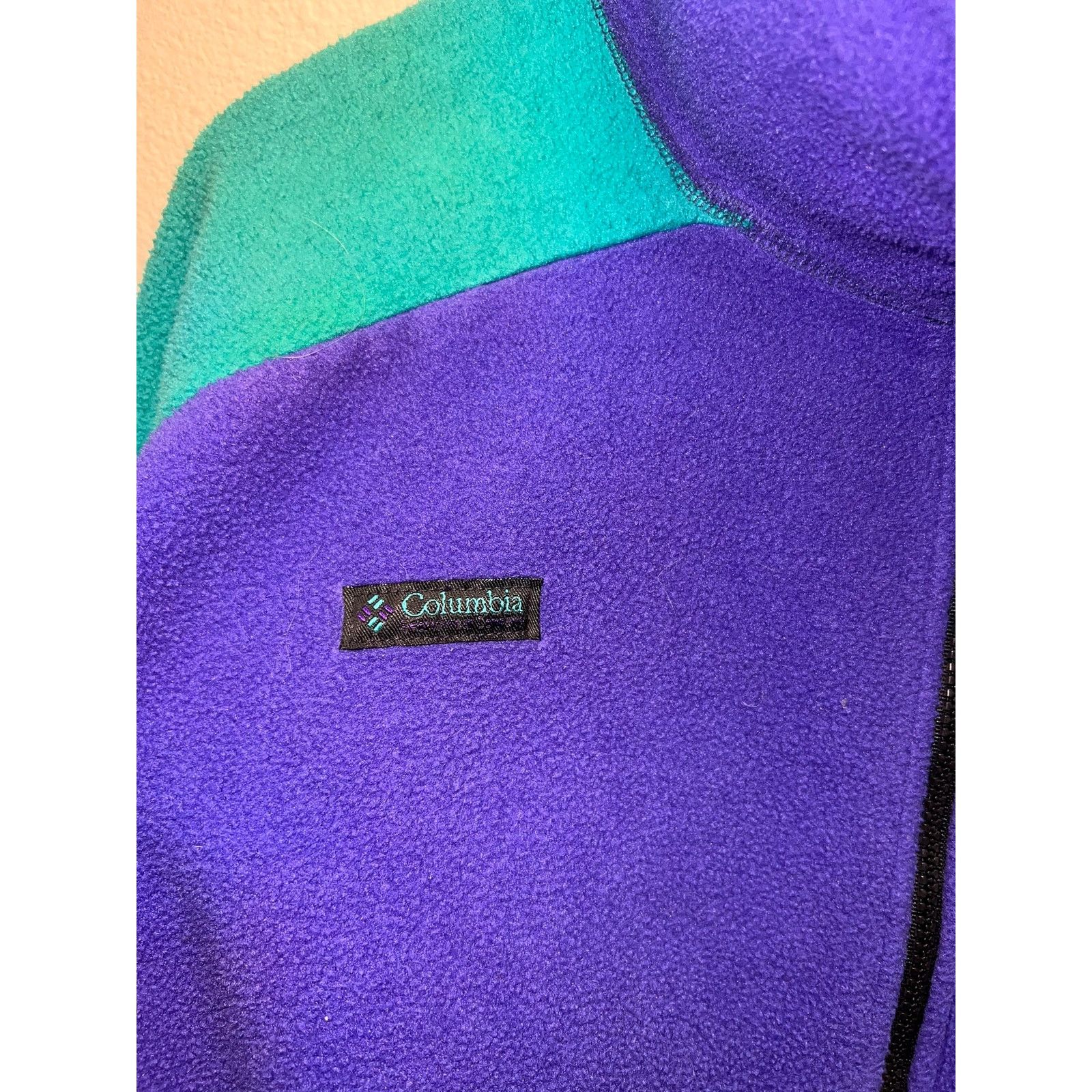 Vintage Vintage Columbia Fleece Radial Sleeve Jacket Sweatshirt VTG Size US L / EU 52-54 / 3 - 4 Thumbnail