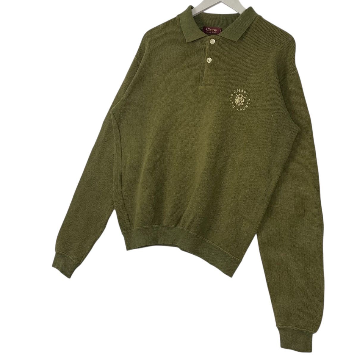 Other Vintage Chaps Ralph Lauren Embroidered Green Pullover Size S Size US S / EU 44-46 / 1 - 2 Thumbnail