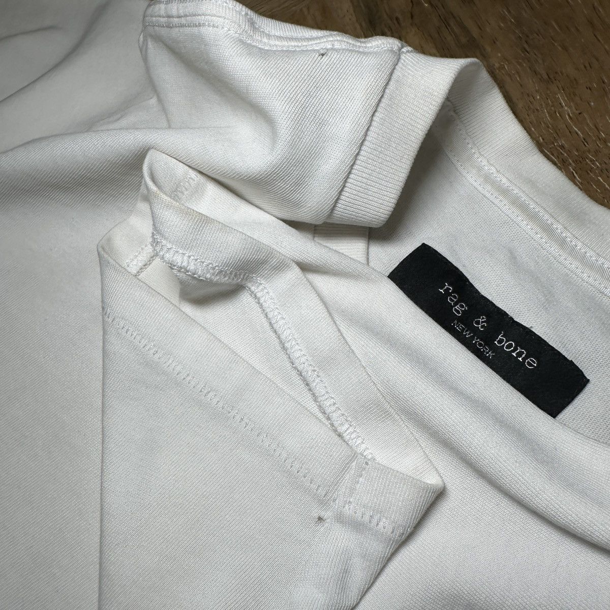 Rag & Bone Rag & Bone “Numbers Game” No.5 Tee Y2K Size US S / EU 44-46 / 1 - 16 Thumbnail