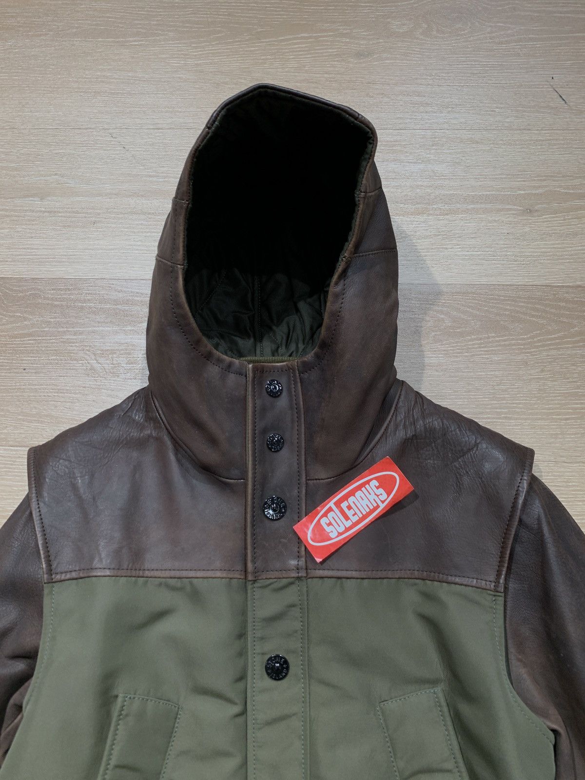 Designer × Stone Island Stone island 30th anniversary leather vest jacket Size US S / EU 44-46 / 1 - 5 Thumbnail