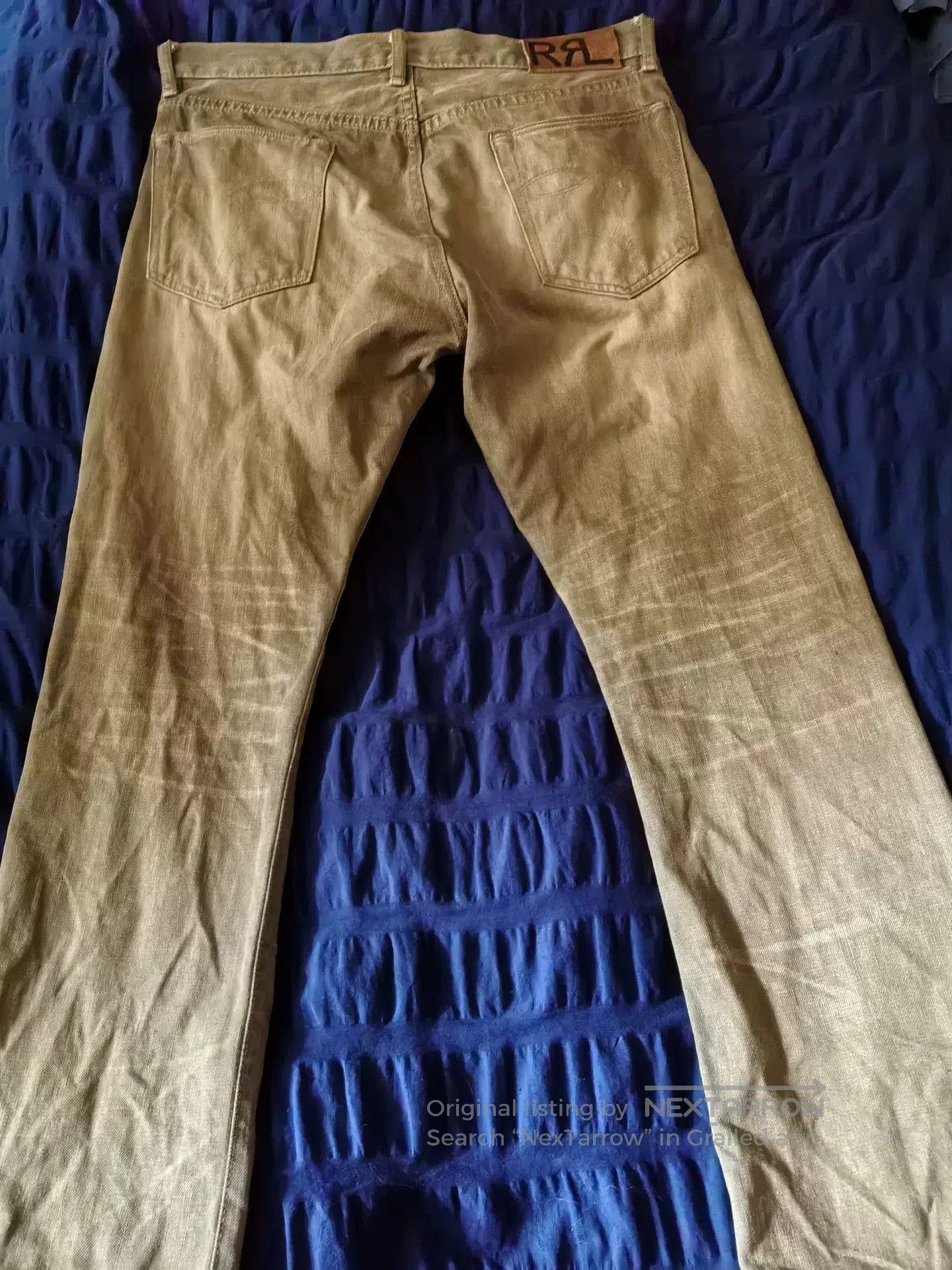 RRL Ralph Lauren RRL Vintage Slim Bootcut Jeans. Size US 30 / EU 46 - 1 Thumbnail