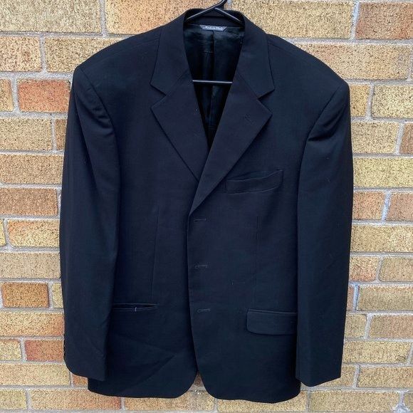 Alexander McQueen Alexander McQueen Jacket Black Blazer Suit Jacket 50 |  Grailed