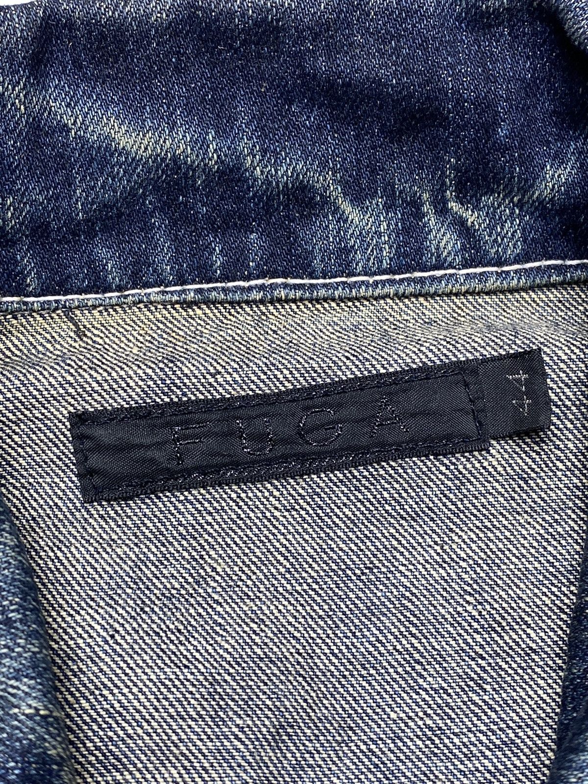 GOSTAR DE FUGA 2000s Fuga - Mud Wash Distressed Denim Jacket Size US S / EU 44-46 / 1 - 10 Thumbnail
