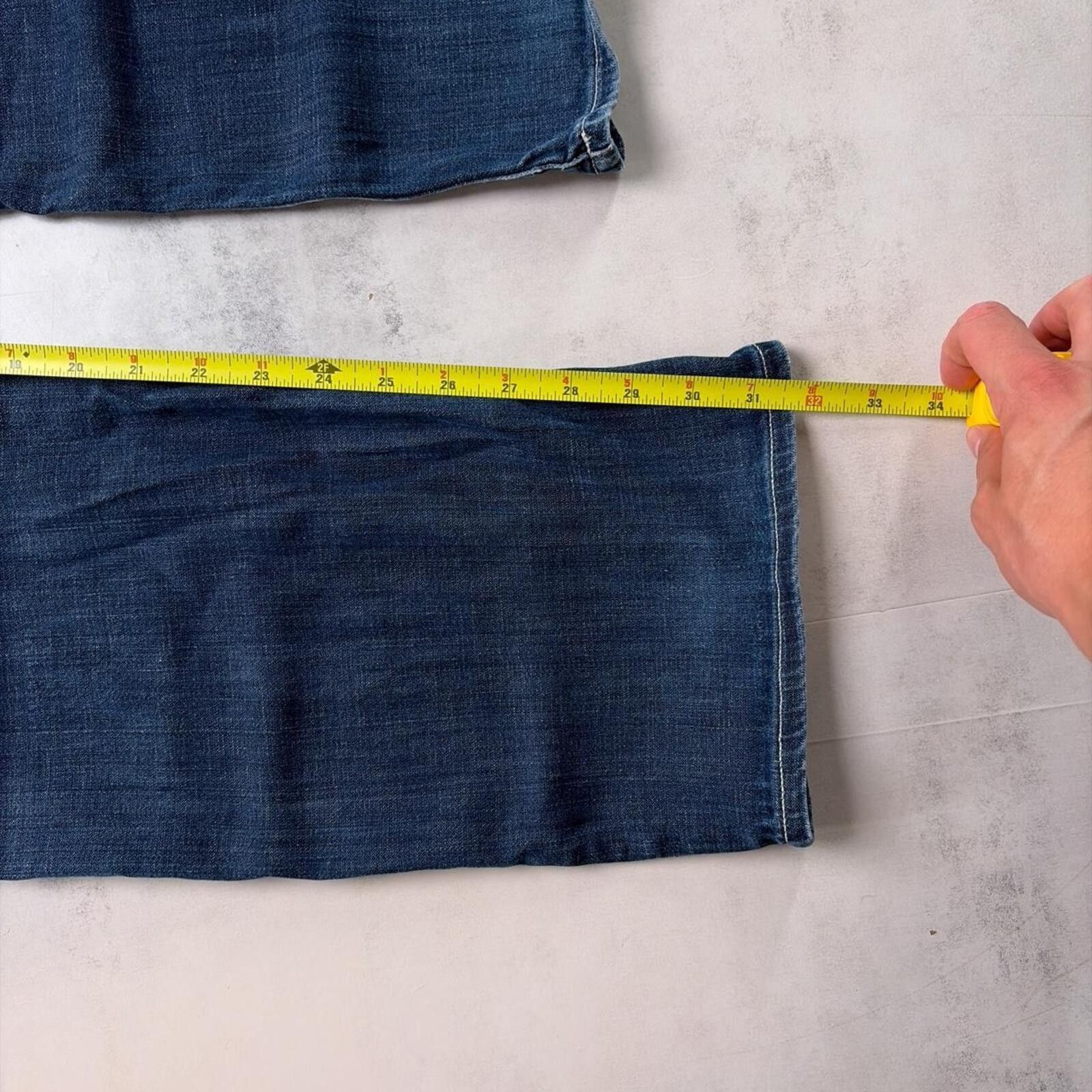 Other Y2K Dark Wash Chili Pepper Grunge Bootcut Denim Jeans Size 30" / US 8 / IT 44 - 7 Thumbnail