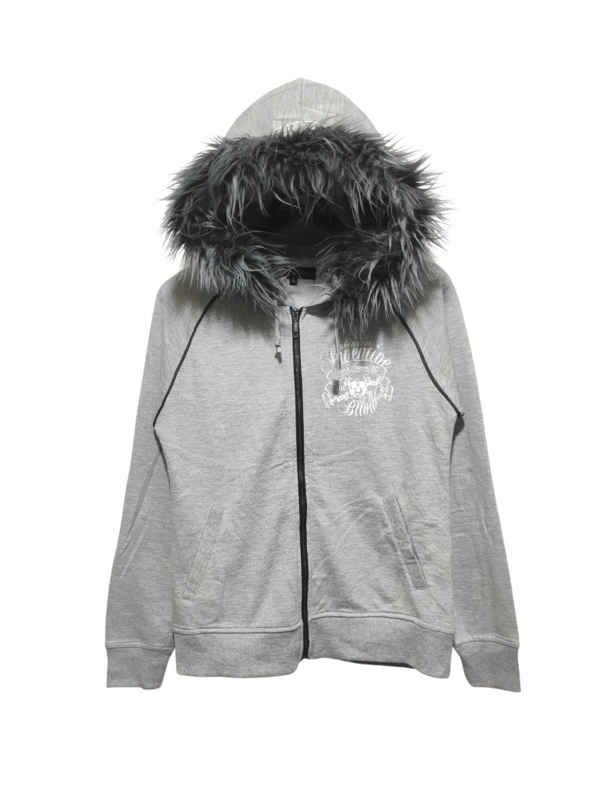 In The Attic In The Attic Zipper Fur Hoodie LGB IfSixWasNine style Size US S / EU 44-46 / 1 - 1 Thumbnail