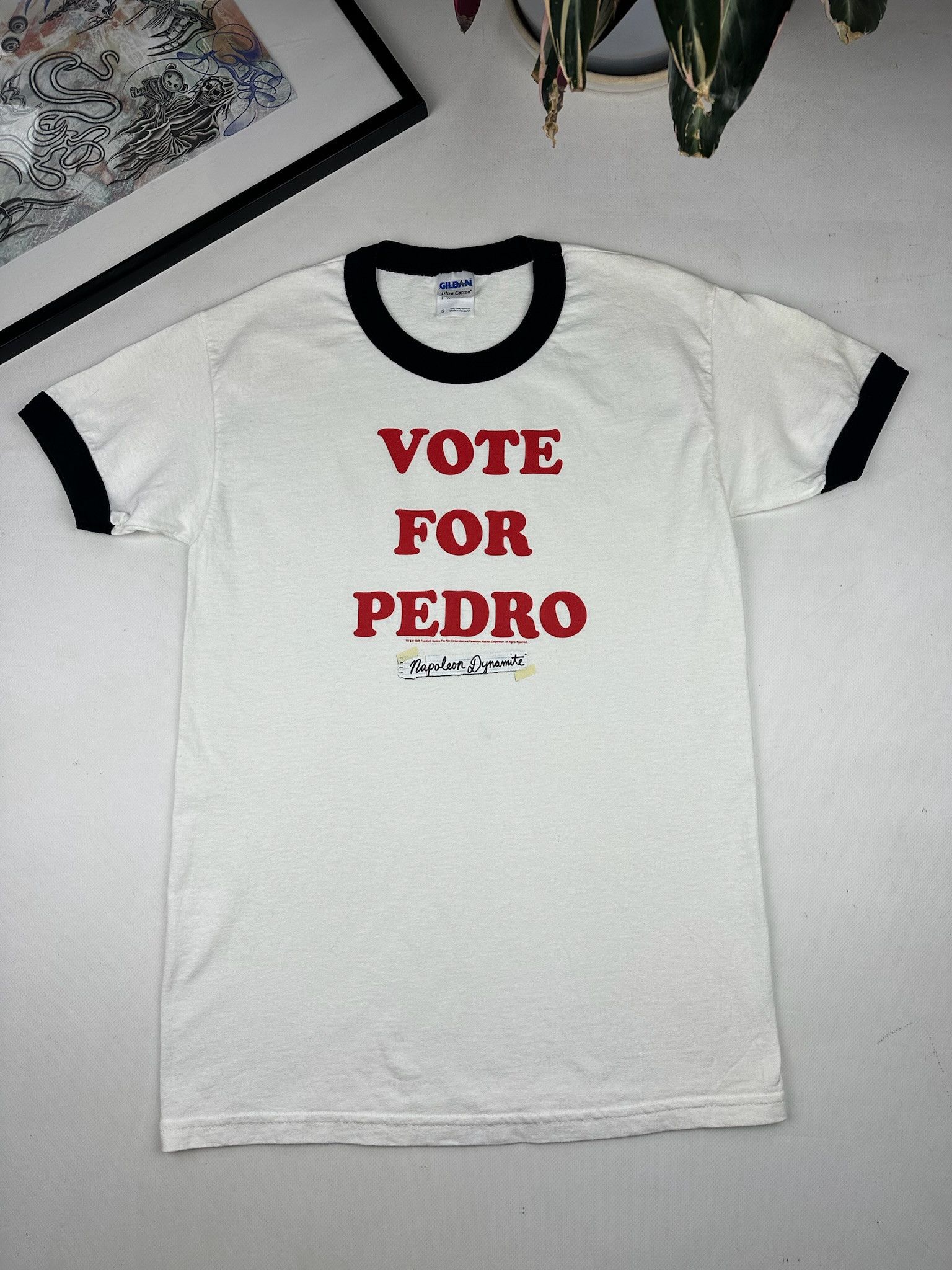 Other Napoleon Dynamite Vote For Pedro Mens Graphic Tee XL Size US S / EU 44-46 / 1 - 1 Thumbnail