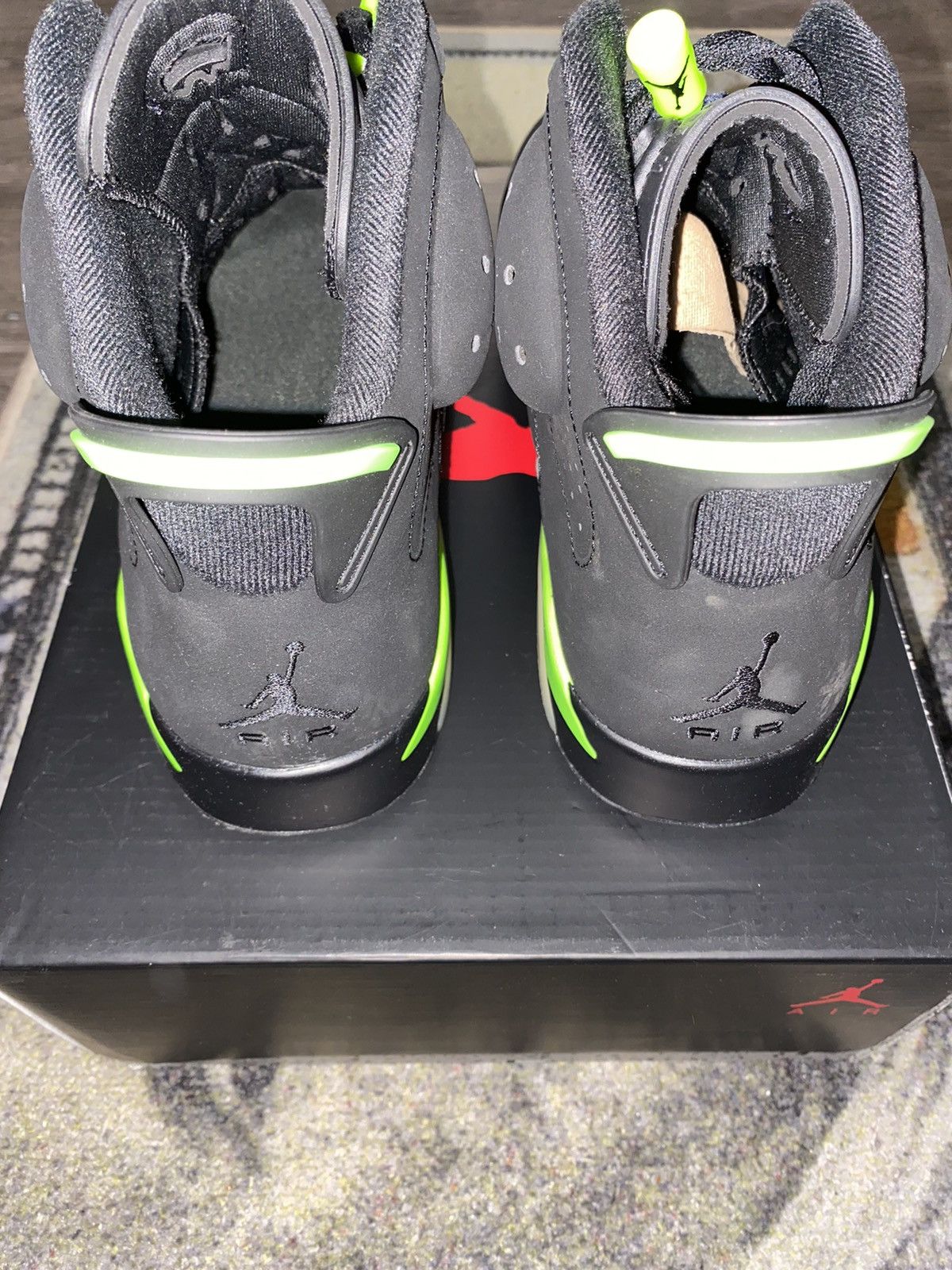 Jordan Brand × Nike Jordan 6 Retro Electric Green Size US 11.5 / EU 44-45 - 5 Thumbnail