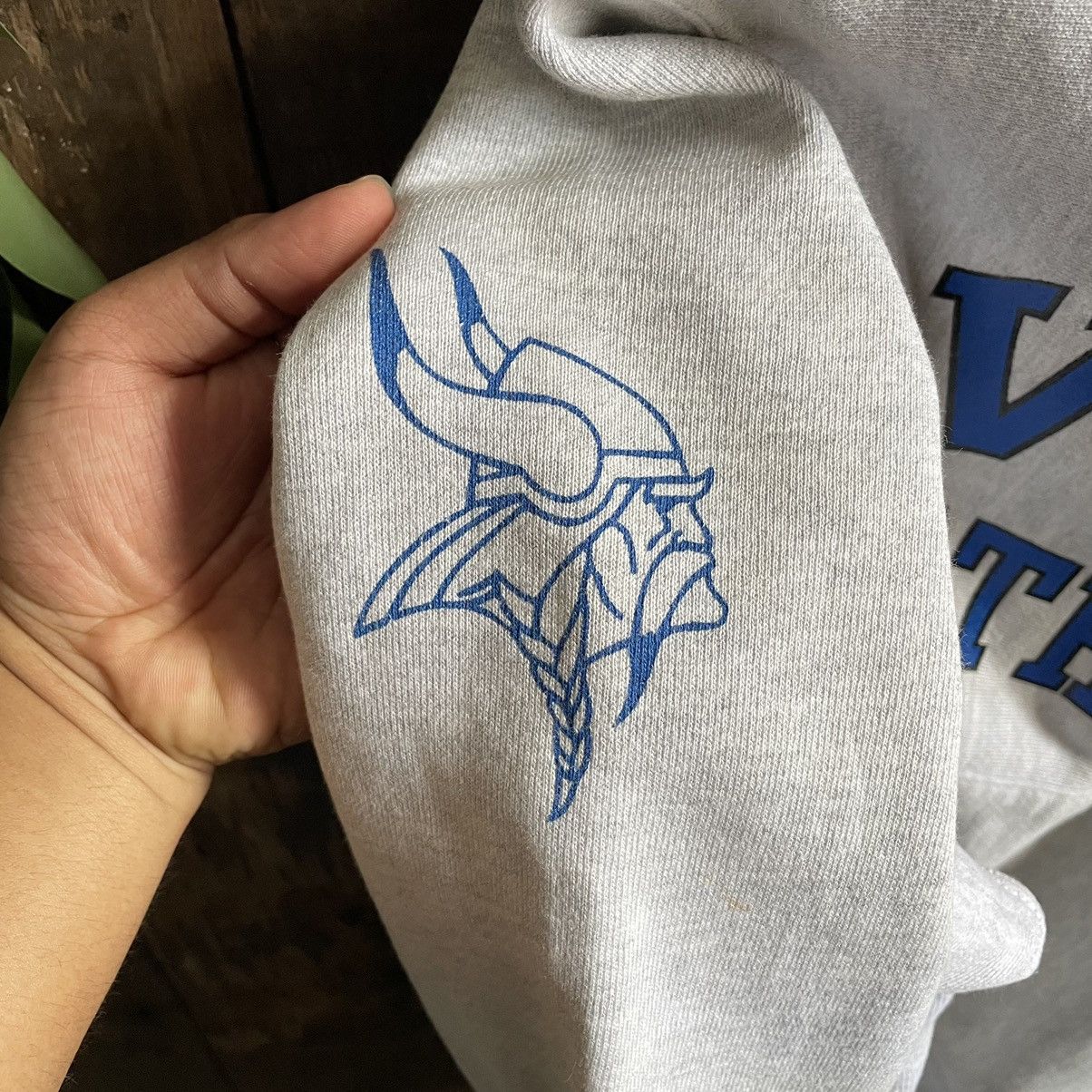 Champion × Vintage Vintage Y2K Champion Reverse Weave Viking Athletics Hoodie Size US S / EU 44-46 / 1 - 4 Thumbnail