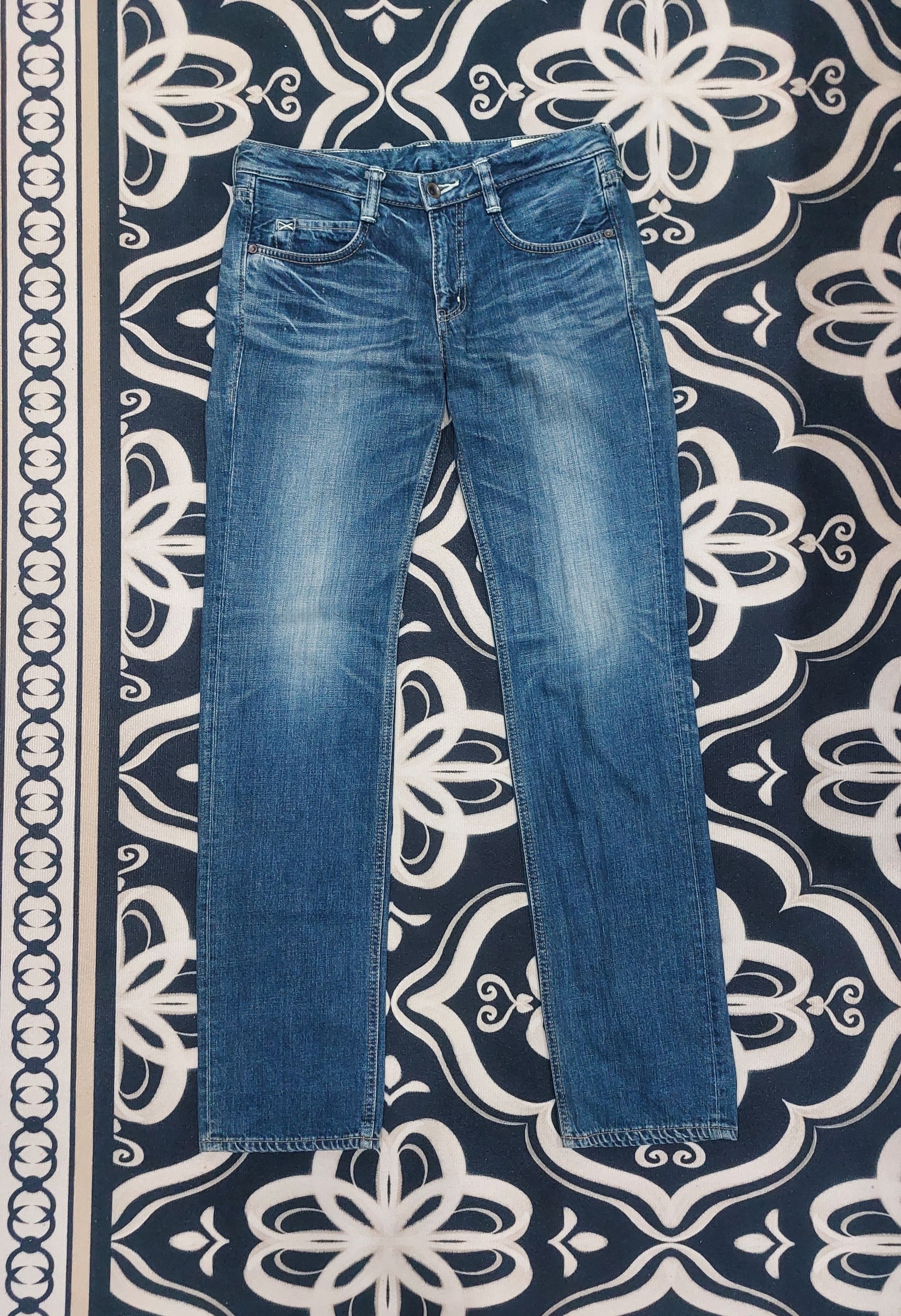 Japanese Brand UNION MADE BRAPPERS BIG JOHN JEANS Size US 30 / EU 46 - 1 Thumbnail