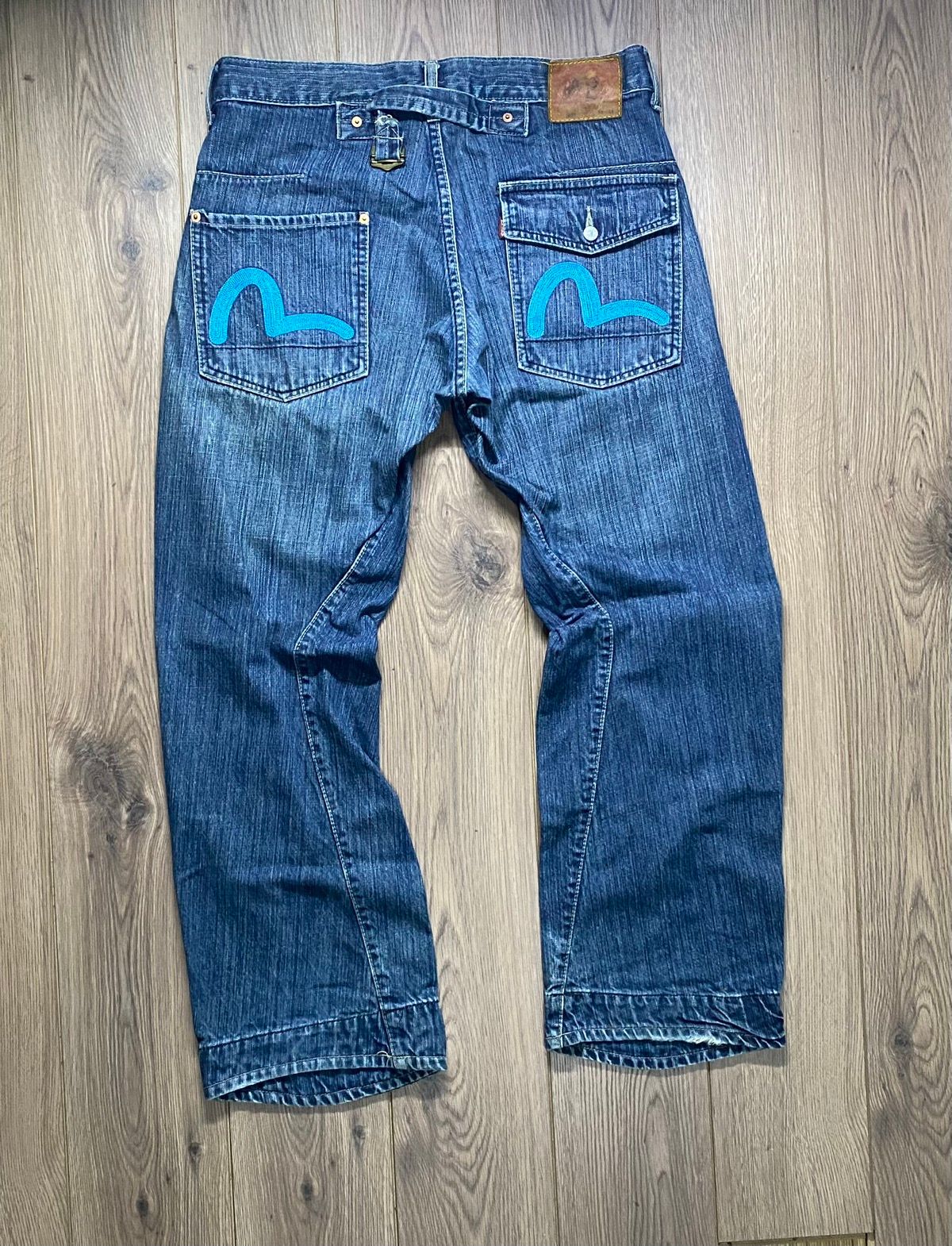 Evisu Vintage Evisu Y2K Jeans Pants Blue Size 34 | Grailed