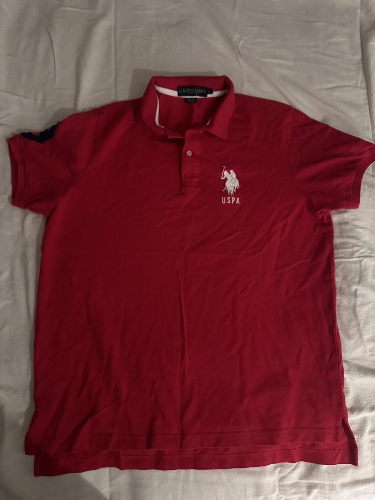 U.S. Polo Assn. U.S Polo Assn. Red Polo shirt Size US L / EU 52-54 / 3 - 1 Thumbnail