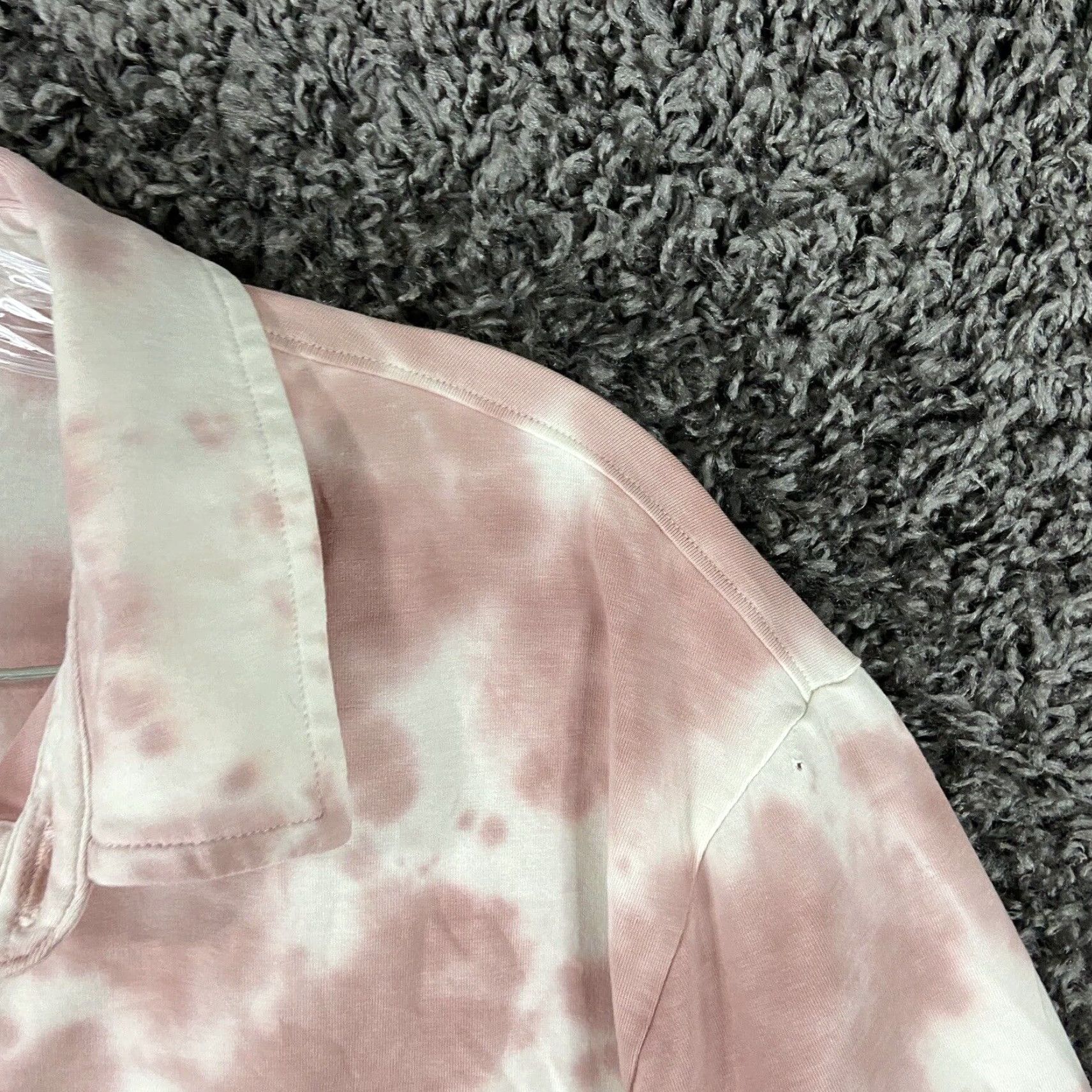 Vintage Asher Pink Tie Dye Polo Men’s L Size US L / EU 52-54 / 3 - 5 Thumbnail
