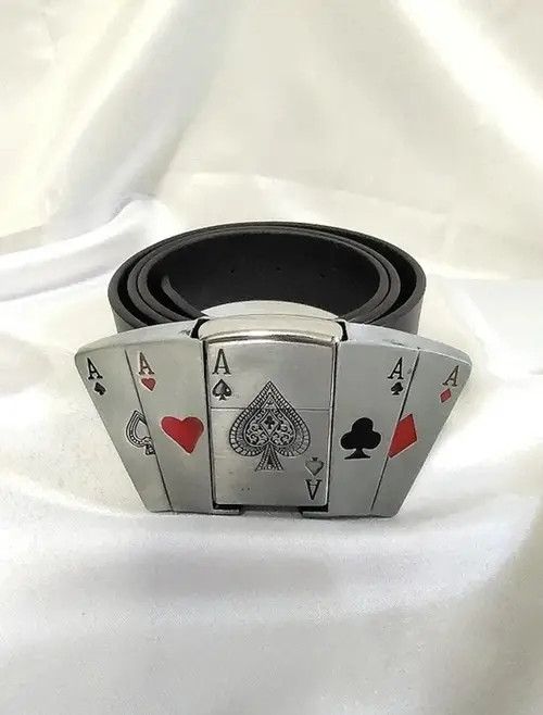 VIBE Trendy Cards kerosene lighter belt Size ONE SIZE - 5 Thumbnail