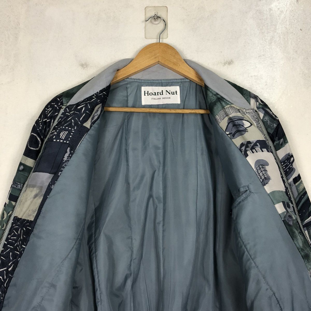 Vintage Hoard Nut Italian Design All Over Print Bombers Size US M / EU 48-50 / 2 - 12 Thumbnail