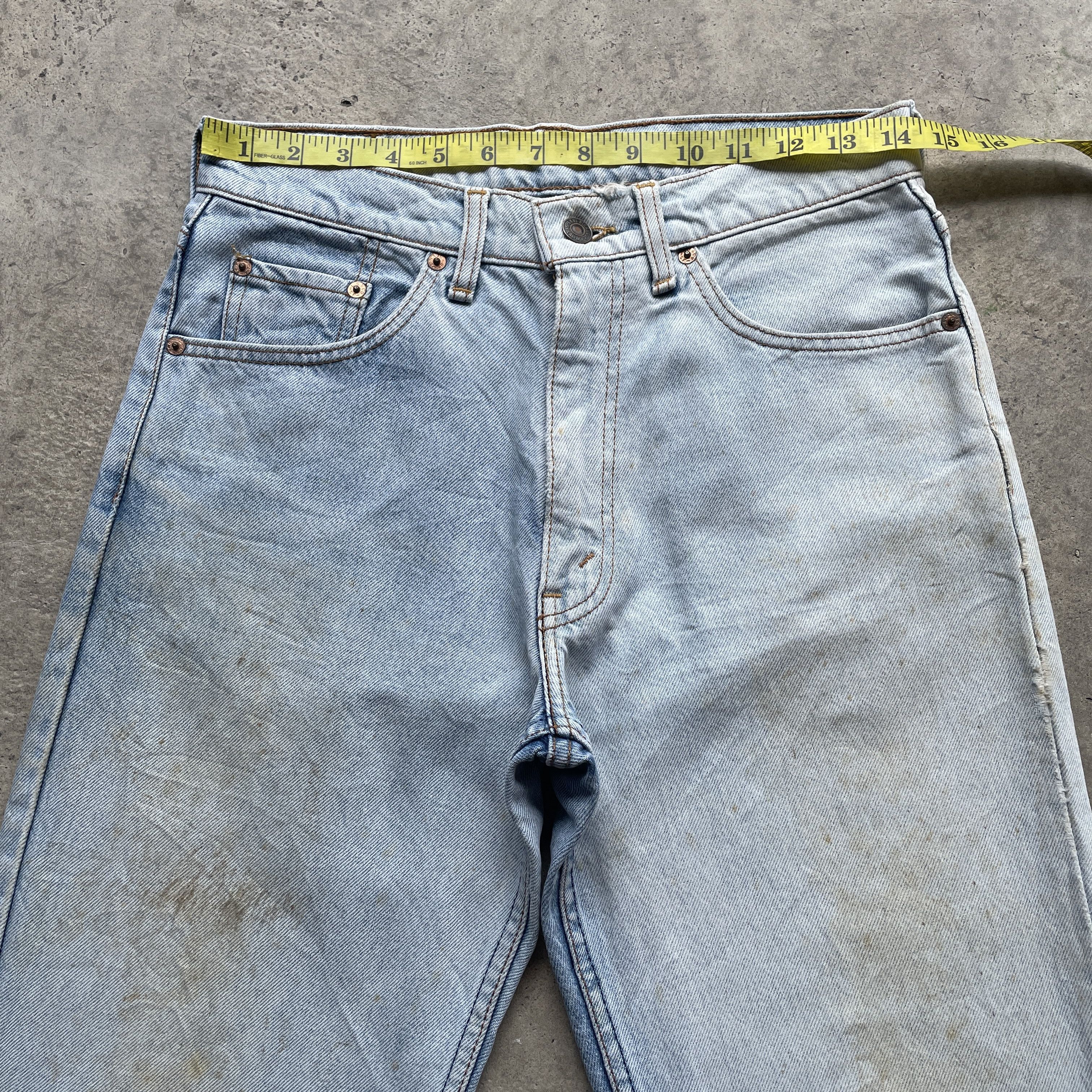 Levi's × Levi's Vintage Clothing VINTAGE LEVI’S JEANS MUD FADED LIGHTWASH DENIM PANTS W29 Size US 29 - 5 Thumbnail